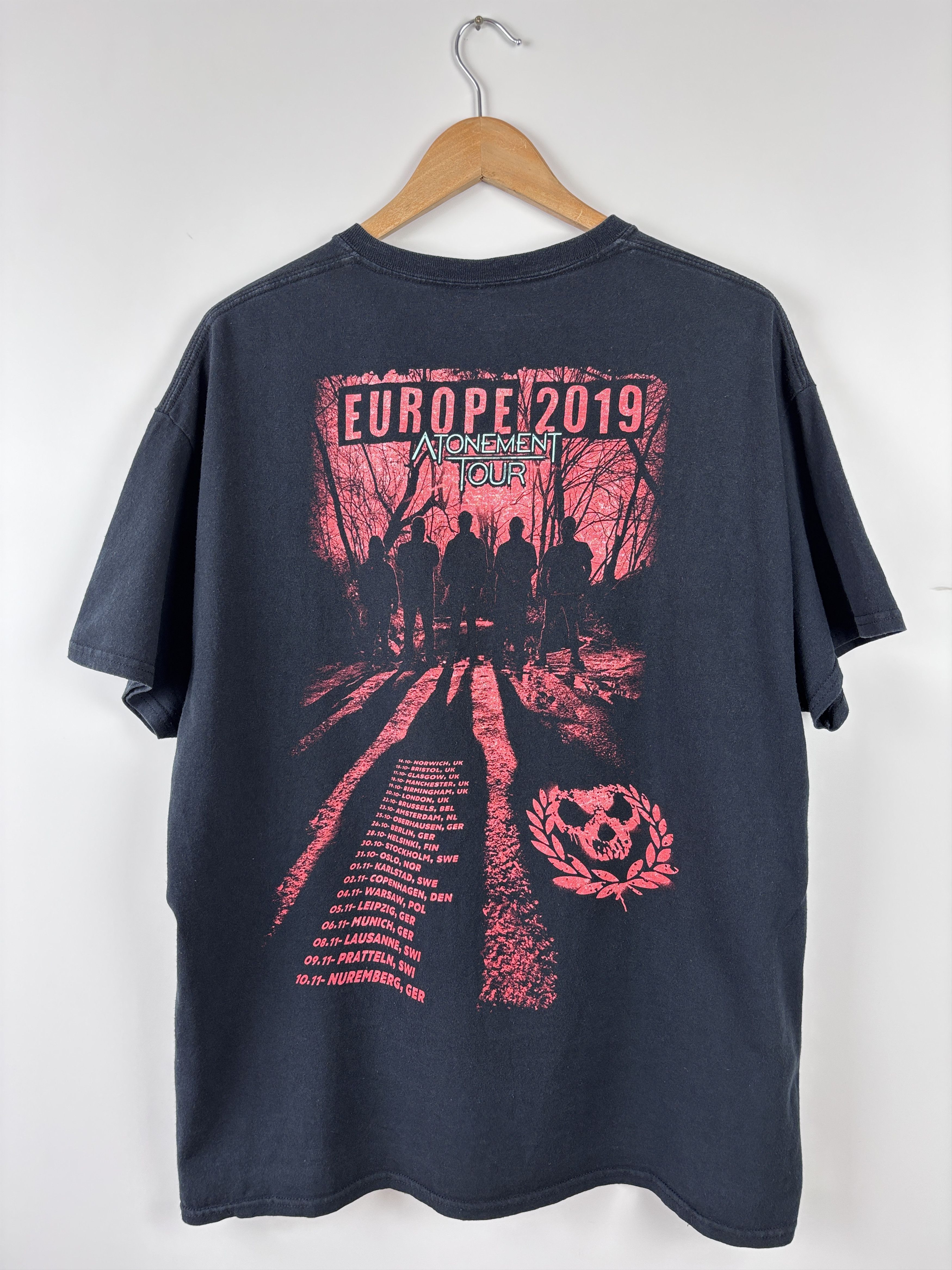 Band Tees Killswitch Engage Atonement Europe Tour 2019 T-Shrit XL Size US XL / EU 56 / 4 - 5 Thumbnail