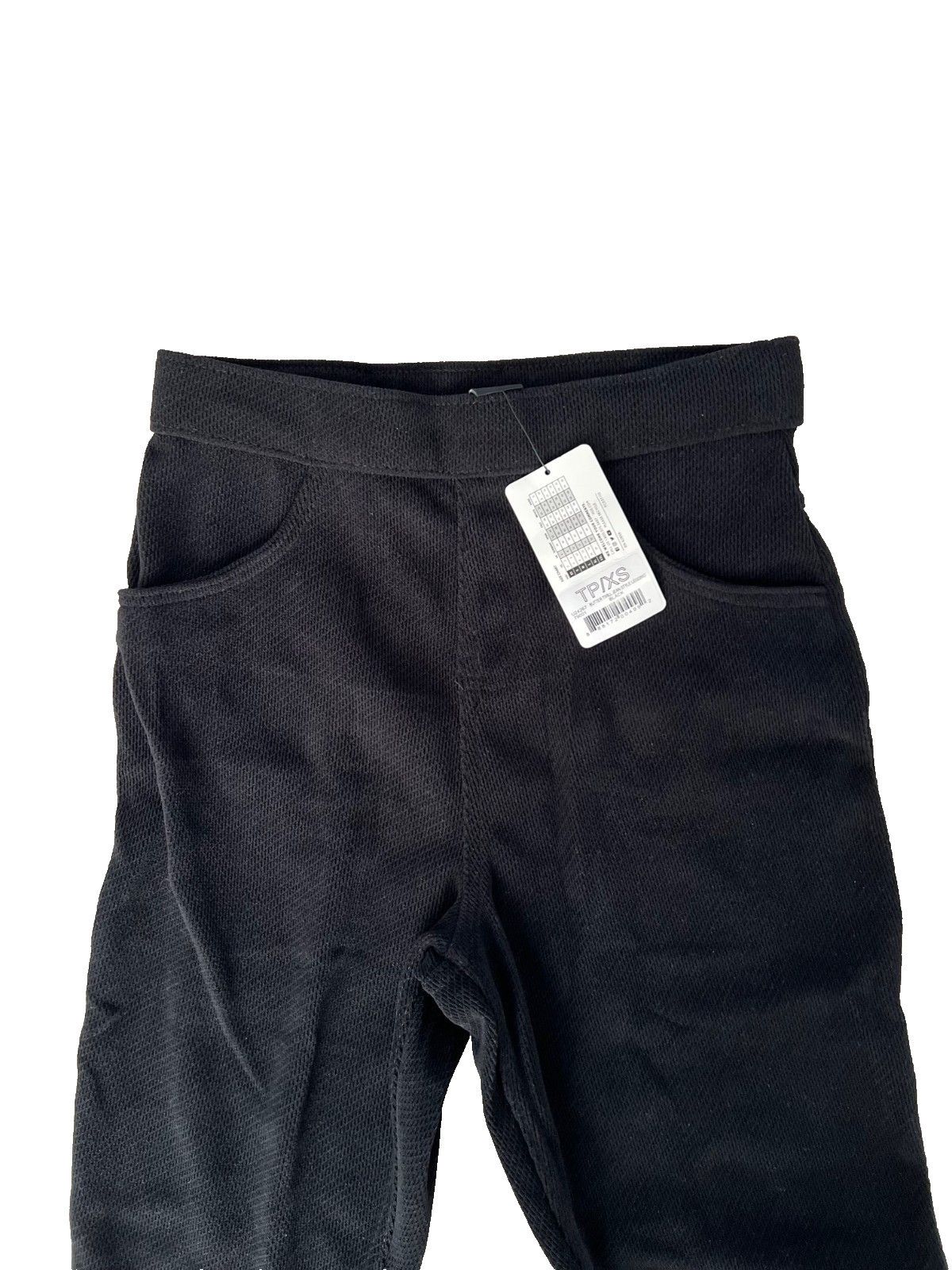 Other HUE U24267 Butter Twill Jean Style Legging Black ( XS ) Size 24" / US 00 / IT 34 - 4 Thumbnail