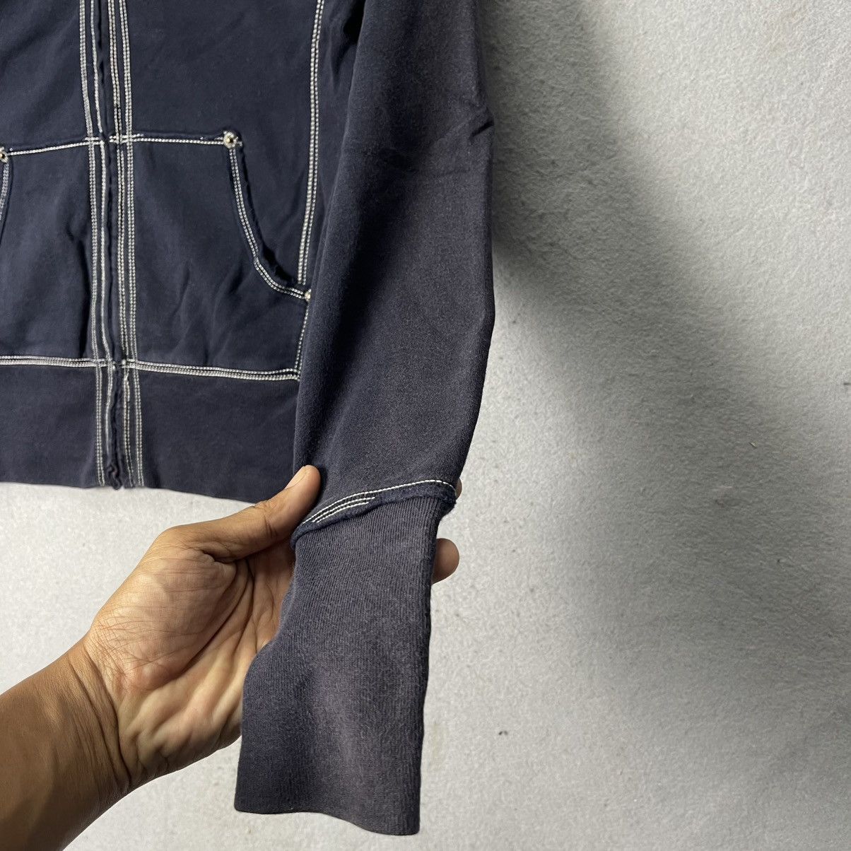 Polo Ralph Lauren Vintage Polo Jeans Co. Ralph Lauren “67” Zip-Up Sweatshirt Size S / US 4 / IT 40 - 7 Thumbnail