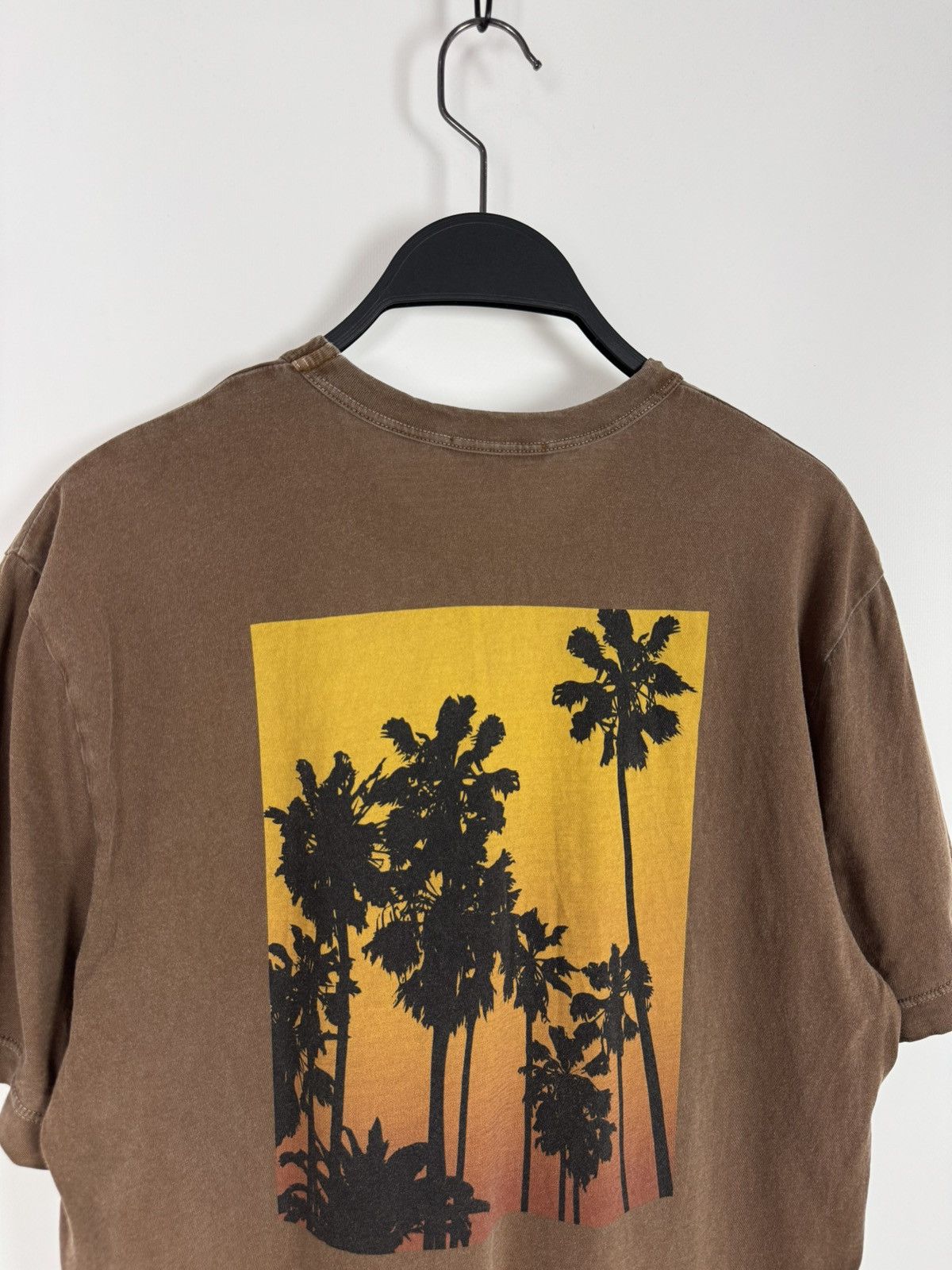 James Perse Distressed James Perse Palm Graphic T-Shirt Size US S / EU 44-46 / 1 - 9 Thumbnail