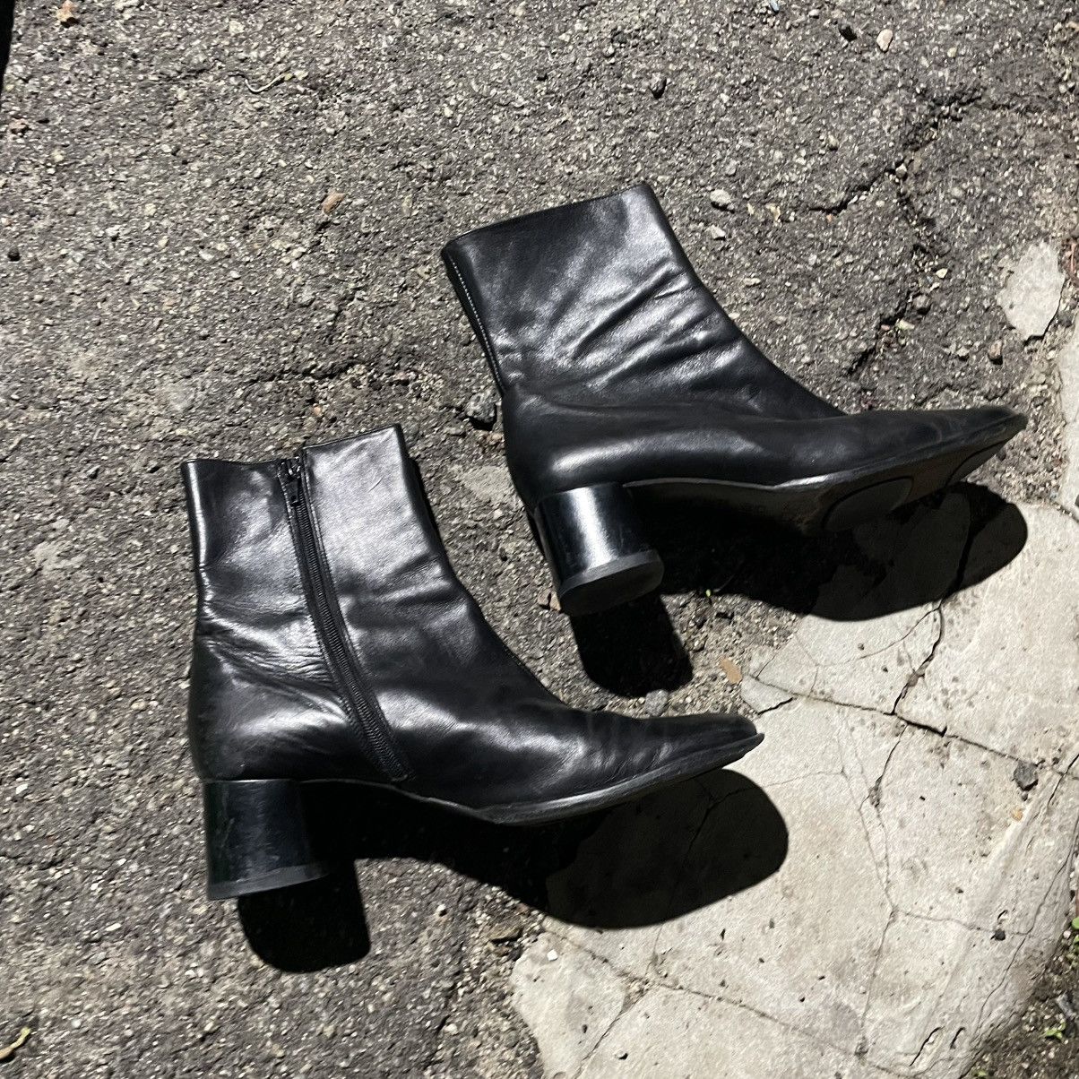 If Six Was Nine KENZO leather boots Balenciaga margiela style tabi platform Size US 8.5 / IT 38.5 - 1 Thumbnail