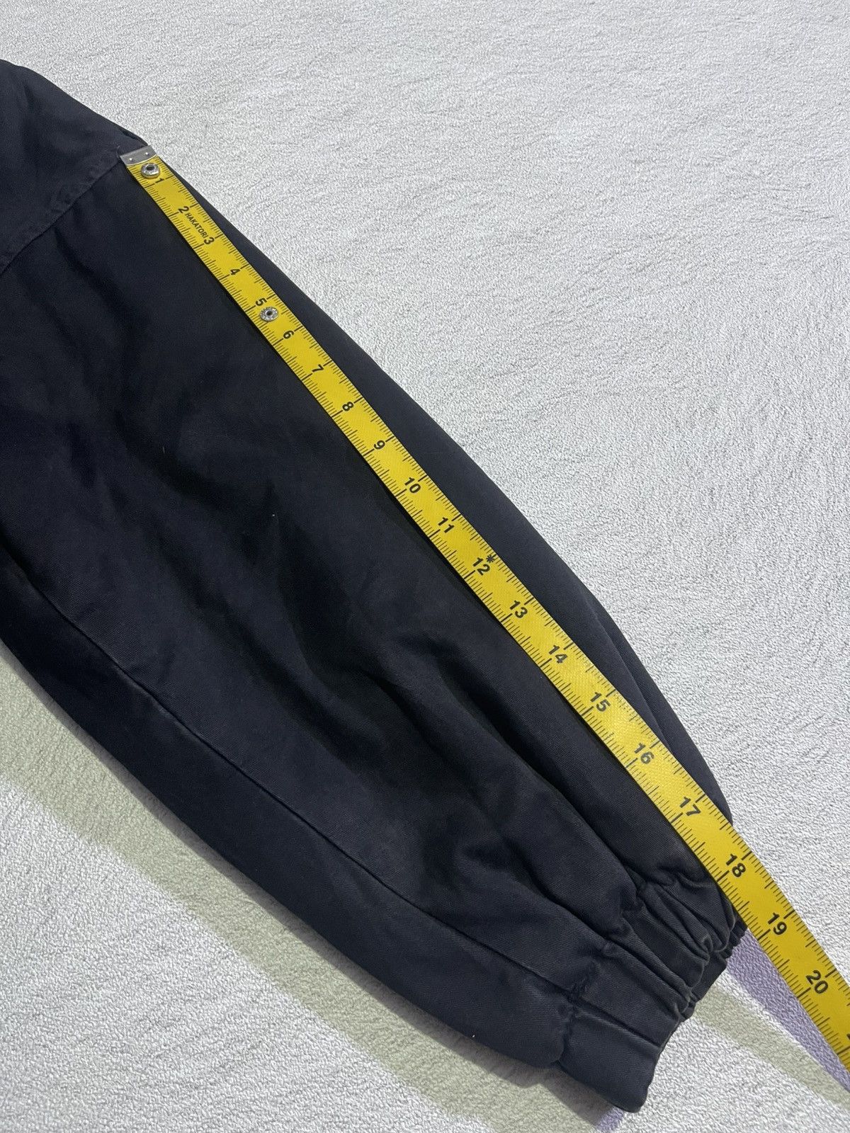 If Six Was Nine Y2K jacket/coat with embroidered motif and fur on the head. Size US L / EU 52-54 / 3 - 12 Thumbnail