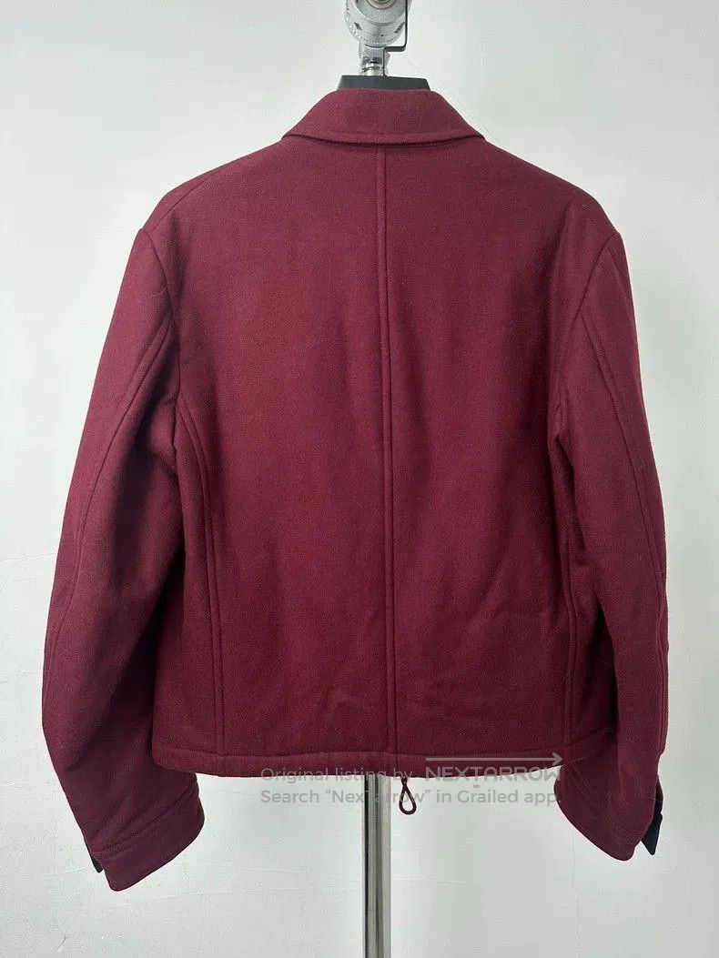 Dries Van Noten Dries Van Noten Boston Red Wool Jacket. Size US L / EU 52-54 / 3 - 4 Thumbnail