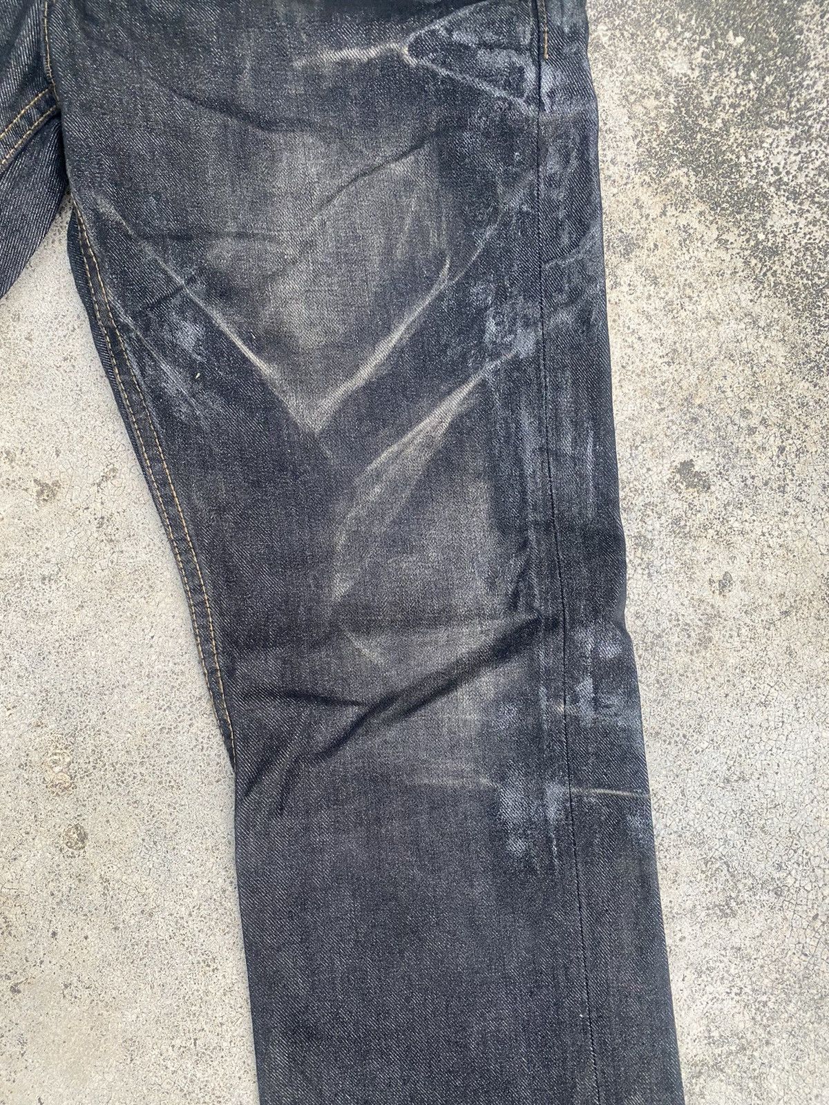 If Six Was Nine × JACKROSE Flare Jeans Jack Rose Waxed Clawmark Bootcut Size US 32 / EU 48 - 6 Thumbnail