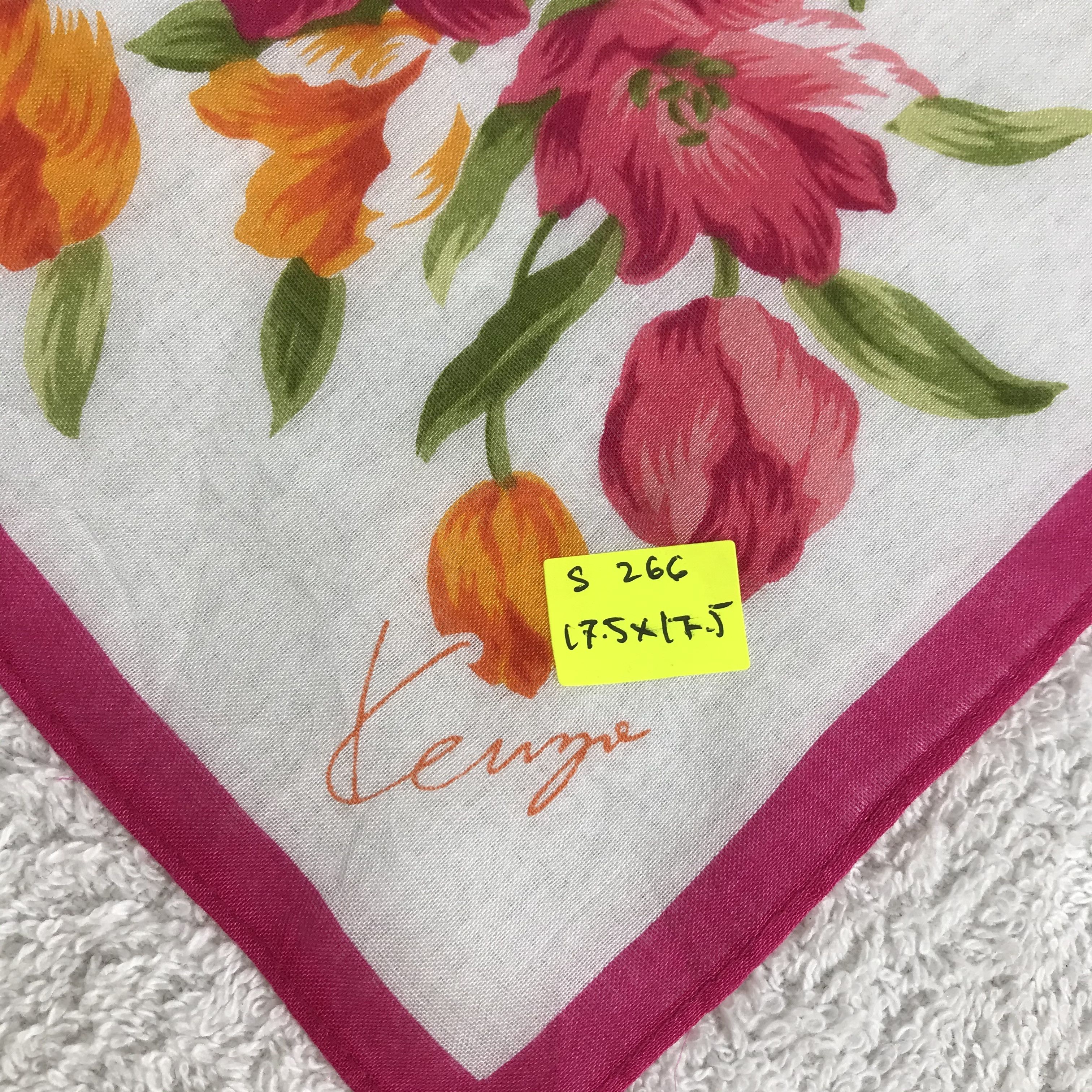 Kenzo × Vintage Kenzo Bandana / Handkerchief / Neckerchief - S266 Size ONE SIZE - 5 Thumbnail
