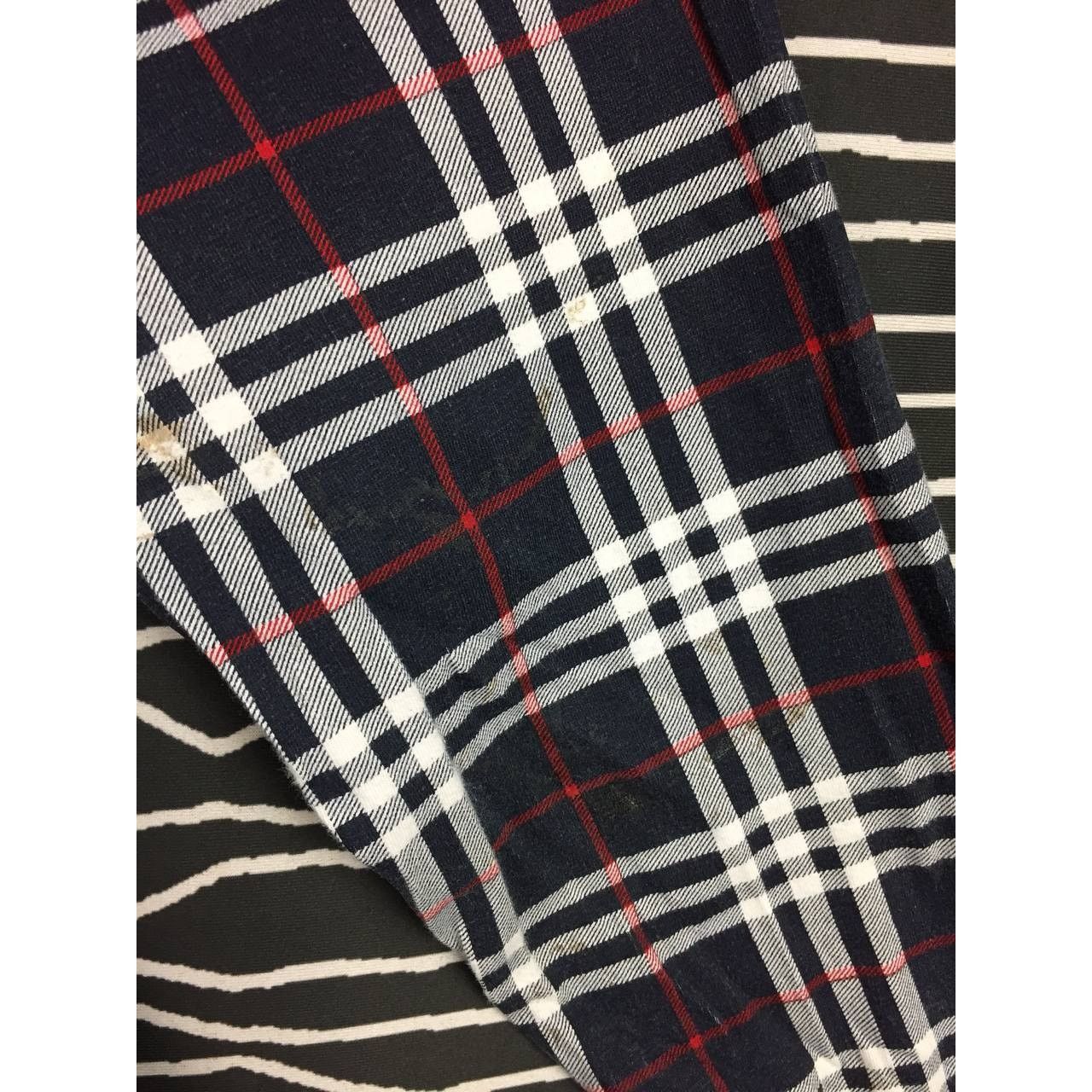 Burberry Vtg Burberry London Nova Check Longsleeve Polo Tee Size US L / EU 52-54 / 3 - 15 Thumbnail
