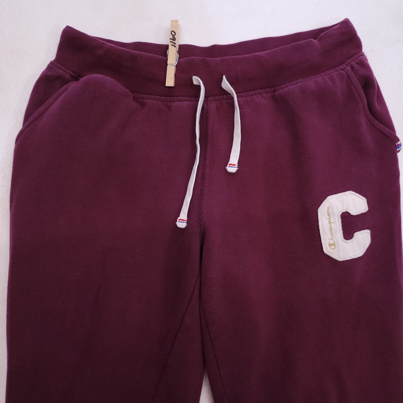 Champion Champion Athletic Running Workout Pants Womens Size S Maroon Size 28" / US 6 / IT 42 - 1 Thumbnail