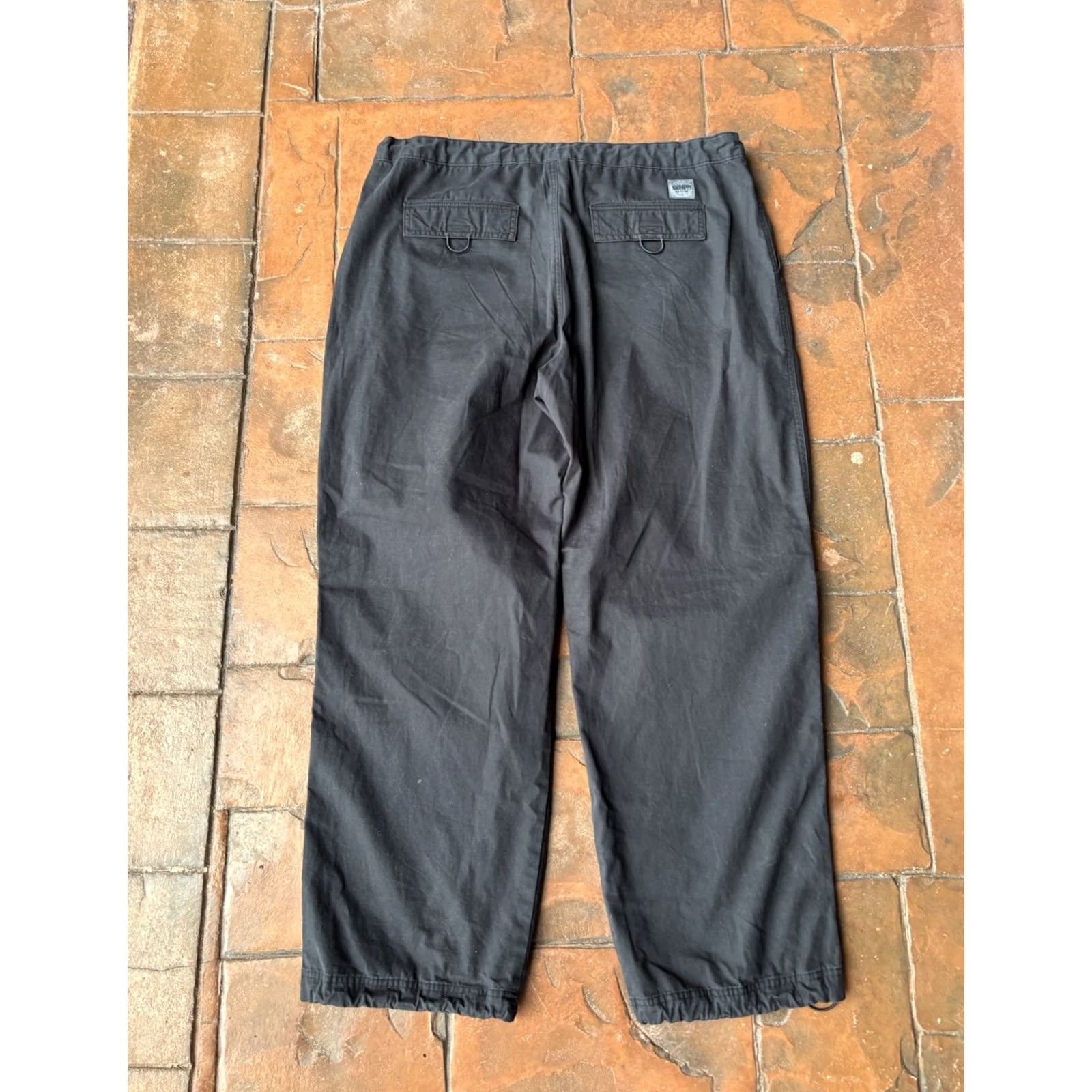 Gap GAP Madhappy Pants Men’s Medium Black Canvas Baggy Oversized Wide Leg X Size US 31 - 3 Thumbnail