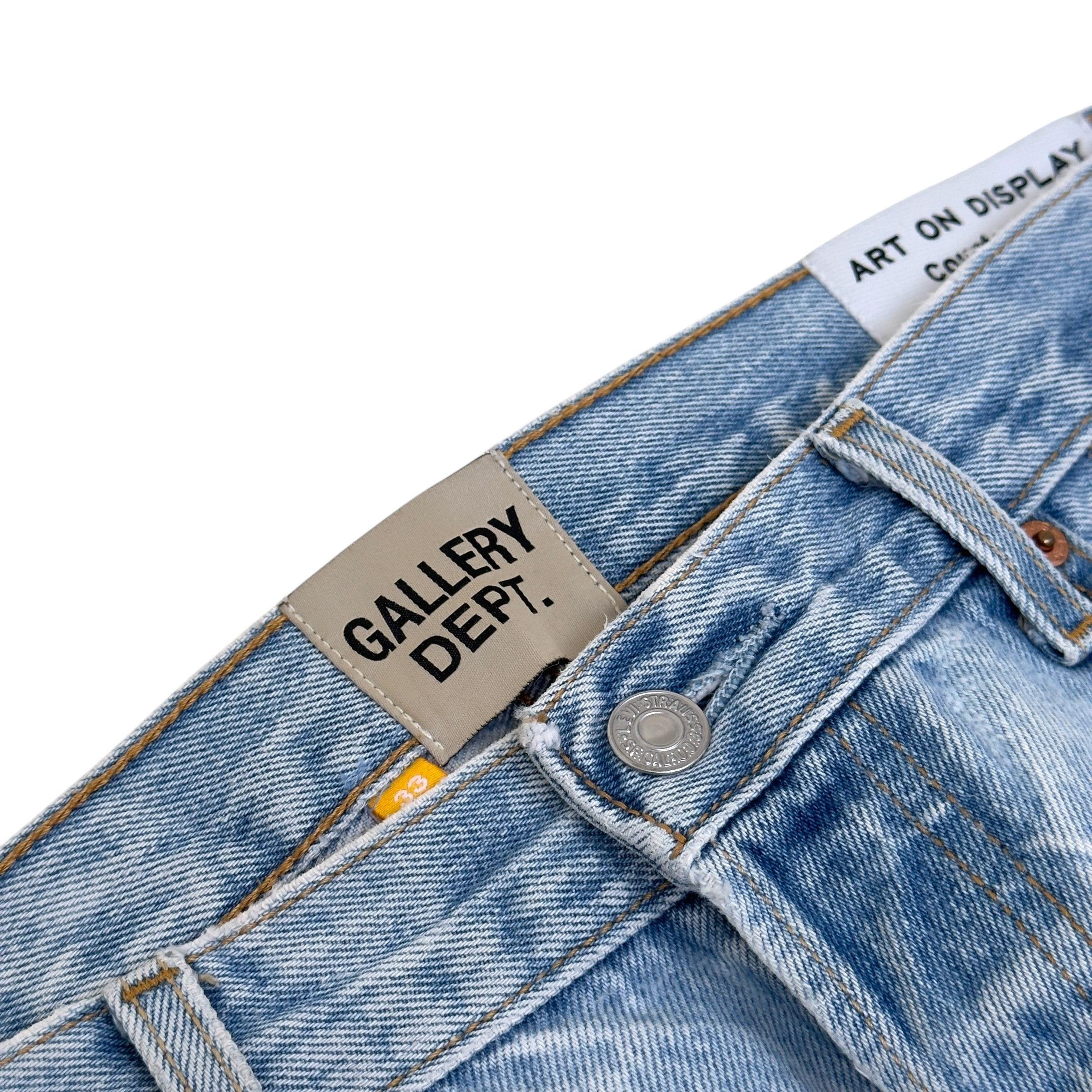 Gallery Dept. GALLERY DEPT. LA FLARE FLARED DENIM JEANS BLUE W33” Size US 33 - 6 Thumbnail