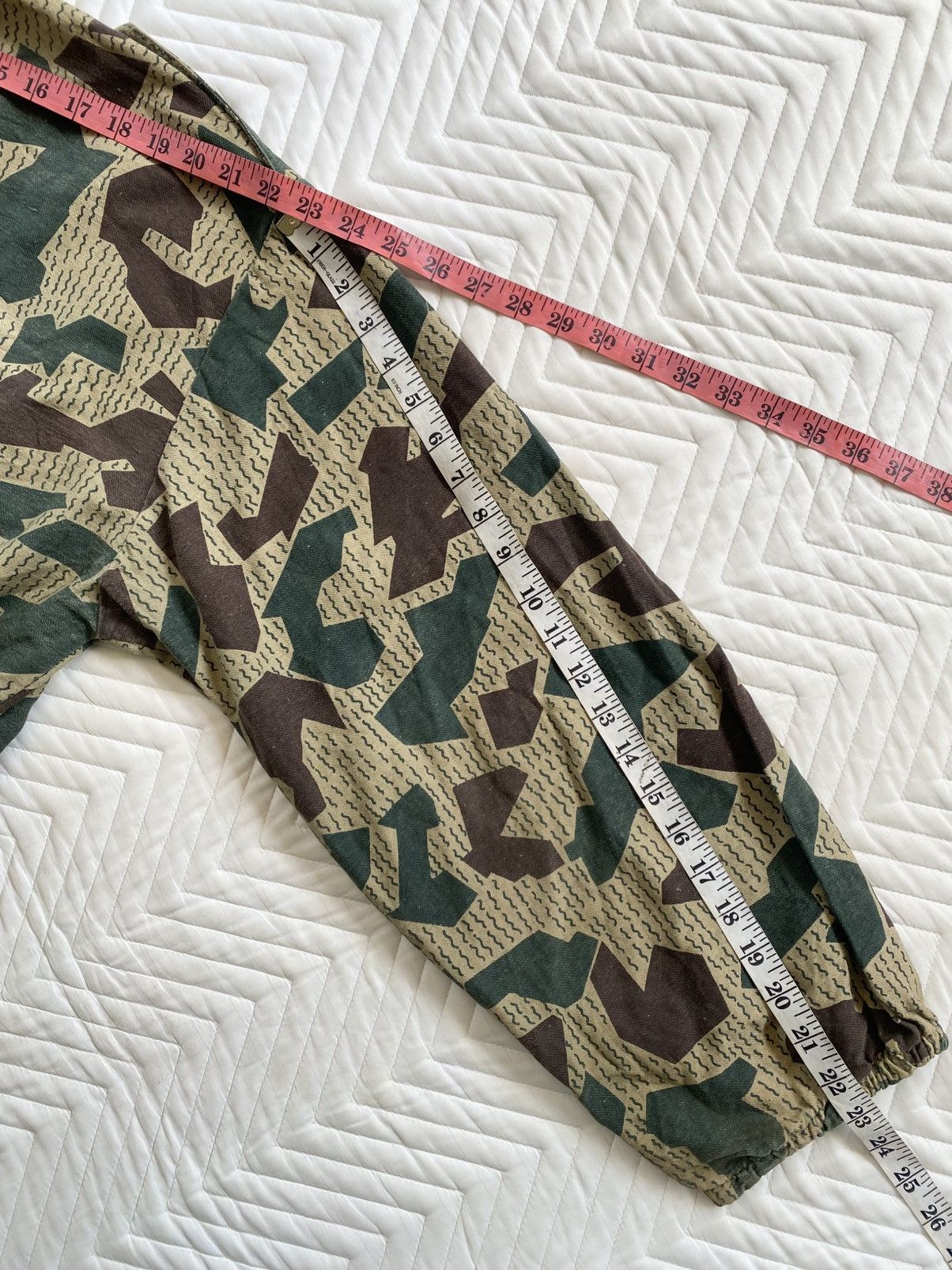 Vintage Issue 60s Bulgarian Splitter Raindrop Camo Jacket Size US L / EU 52-54 / 3 - 5 Thumbnail