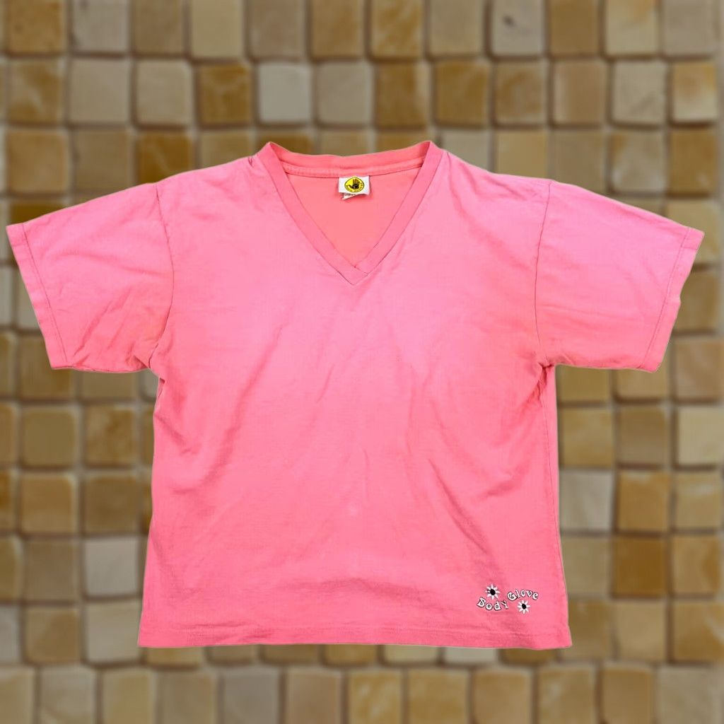 Body Glove VINTAGE Body Glove Pink Surf Women's M Beach Short Sleeve Retro T Shirt Top Size M / US 6-8 / IT 42-44 - 1 Thumbnail