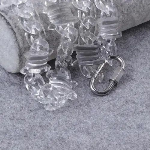 Japanese Brand Unisex Transparent Acrylic Thorns Chain Necklace Size ONE SIZE - 3 Thumbnail