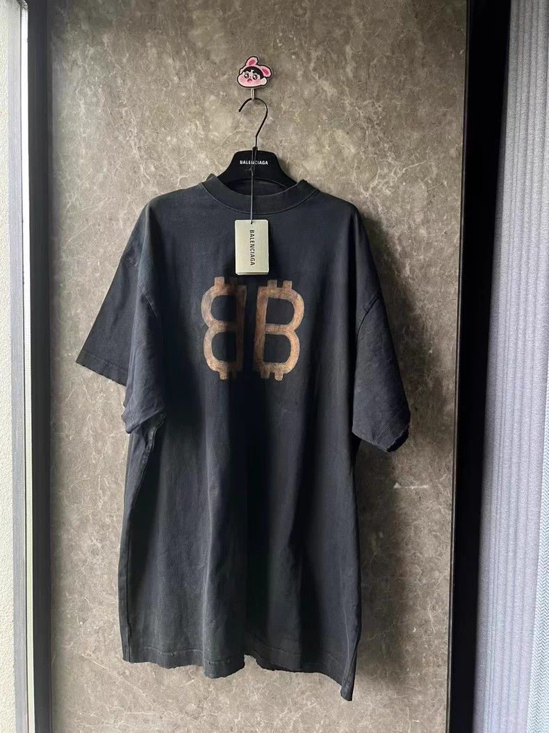 Balenciaga Bitcoin Short Sleeve T-shirt