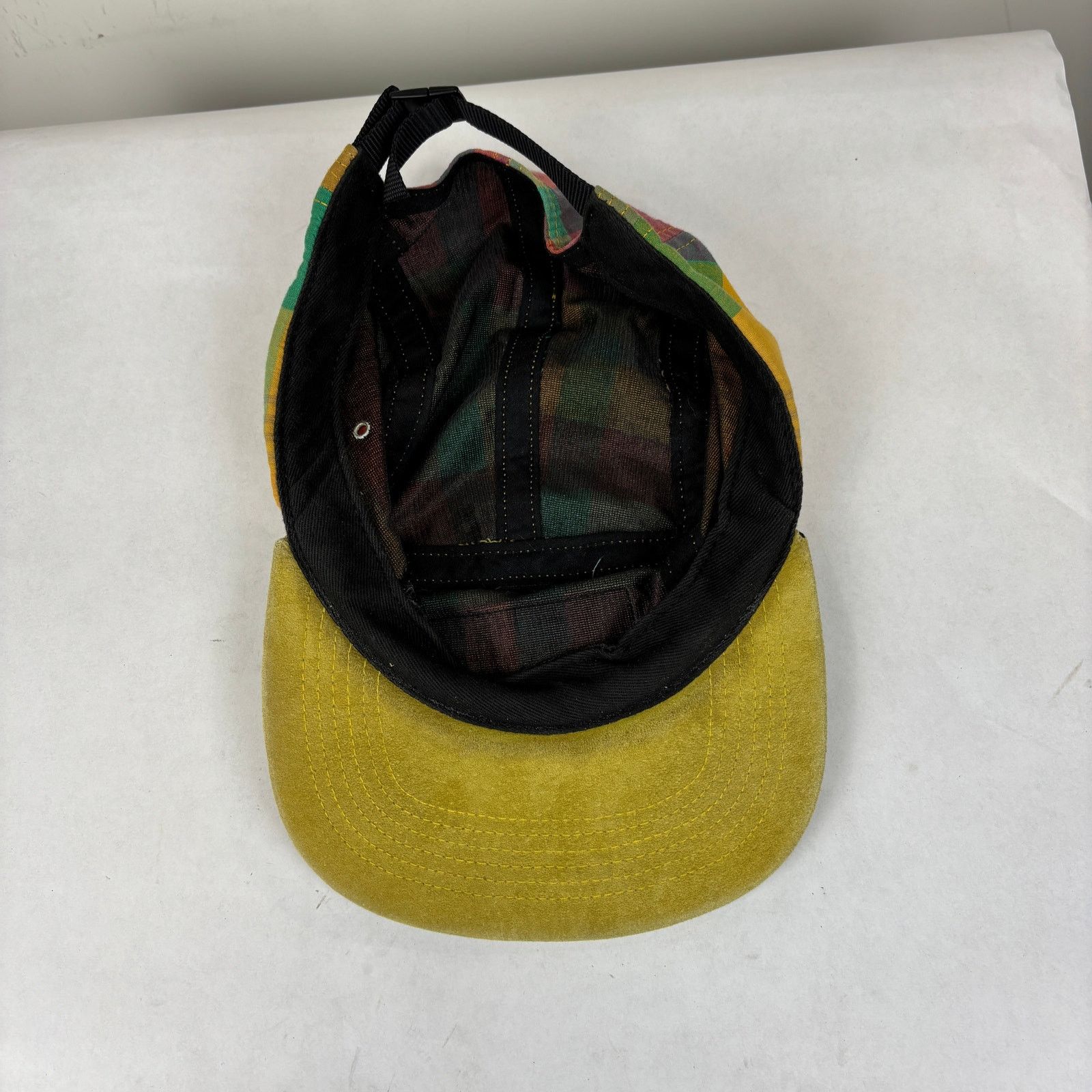 Supreme Rare Supreme Madras Camp Cap 5 Panel Hat Plaid SS13 Size ONE SIZE - 7 Thumbnail