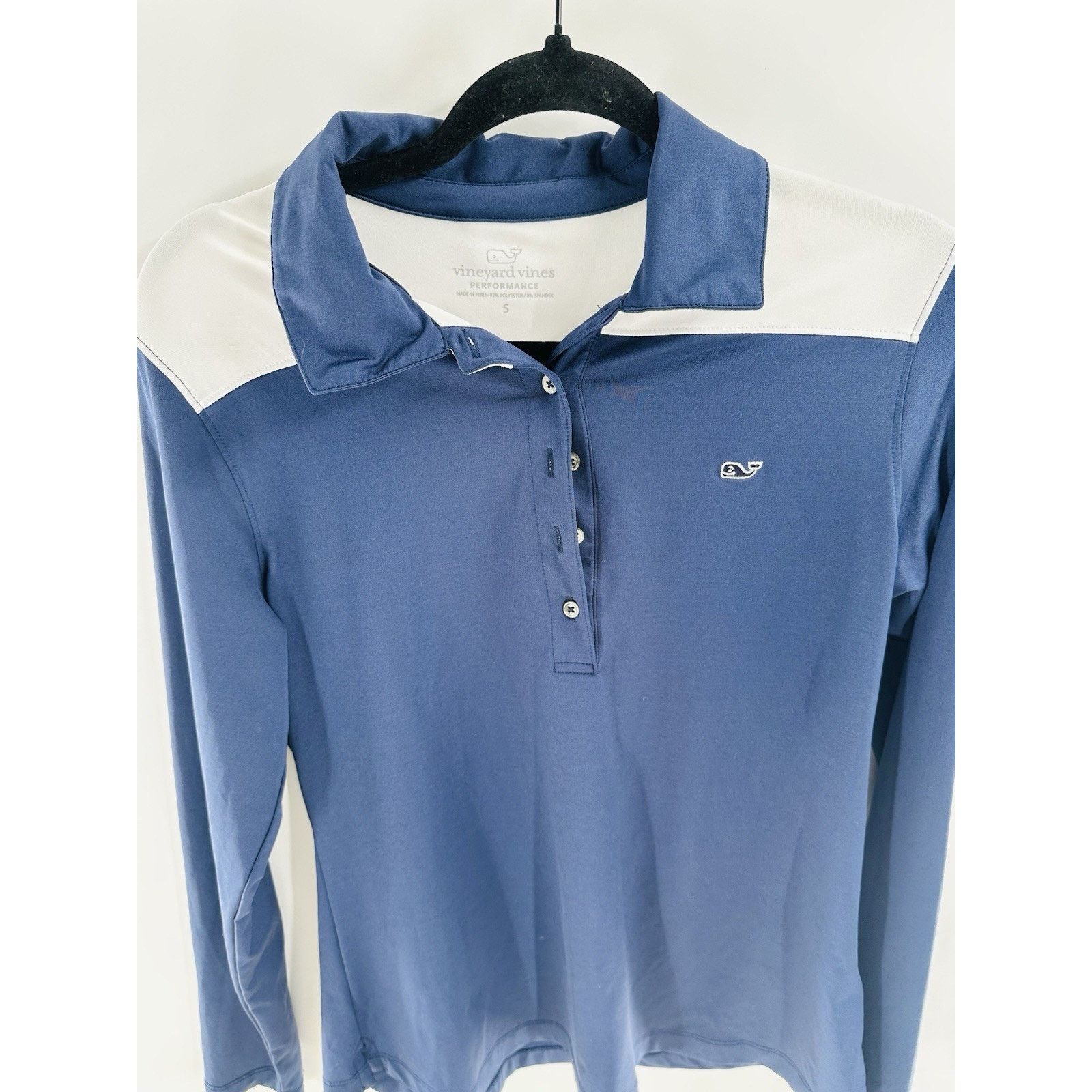 Vineyard Vines VINEYARD VINES WOMENS PERFORMANCE PULLOVER TOP Navy Athletic Size S / US 4 / IT 40 - 2 Thumbnail