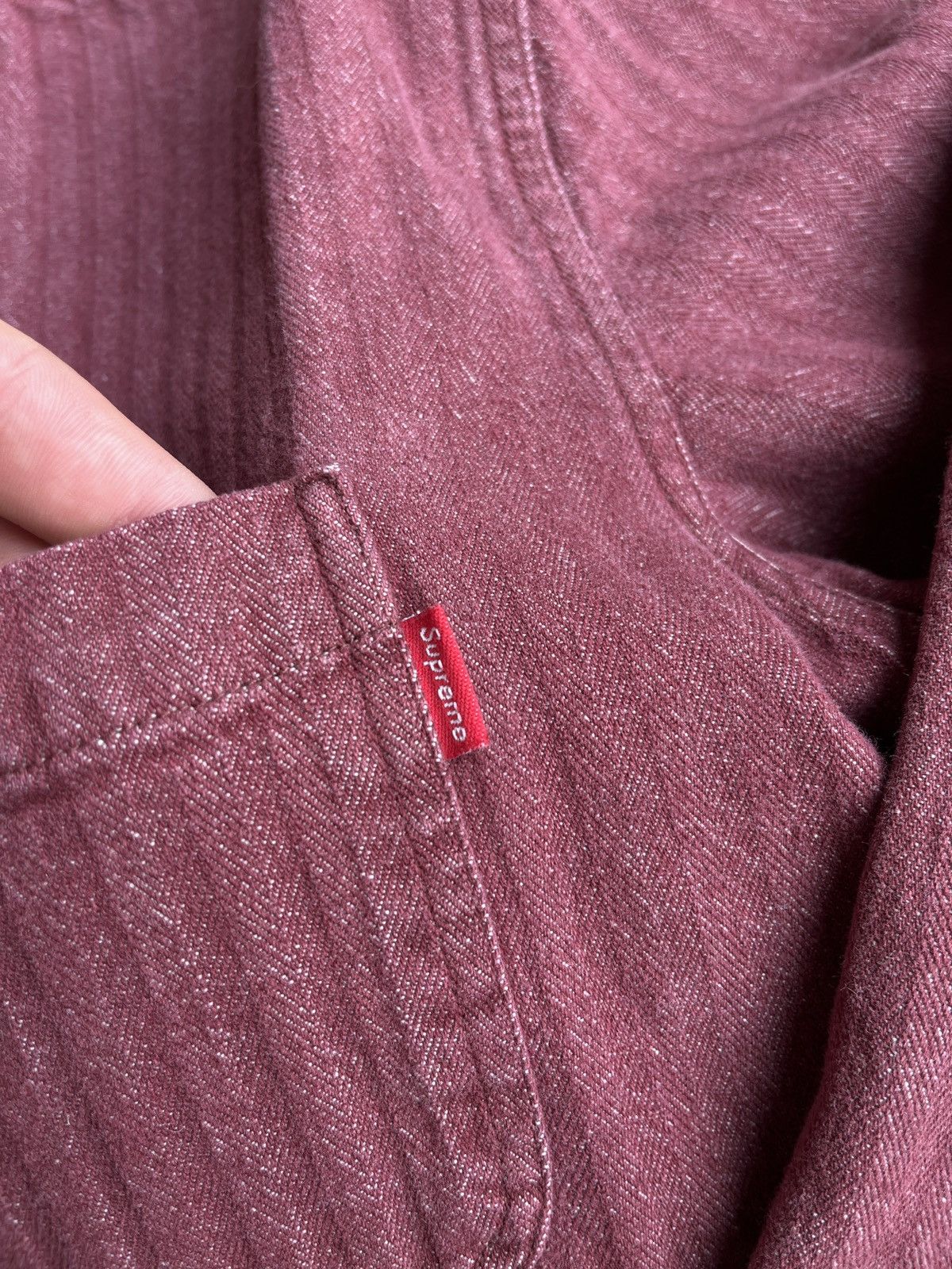 Supreme Supreme FW16 Denim Long Sleeve Button Up Size US M / EU 48-50 / 2 - 3 Thumbnail