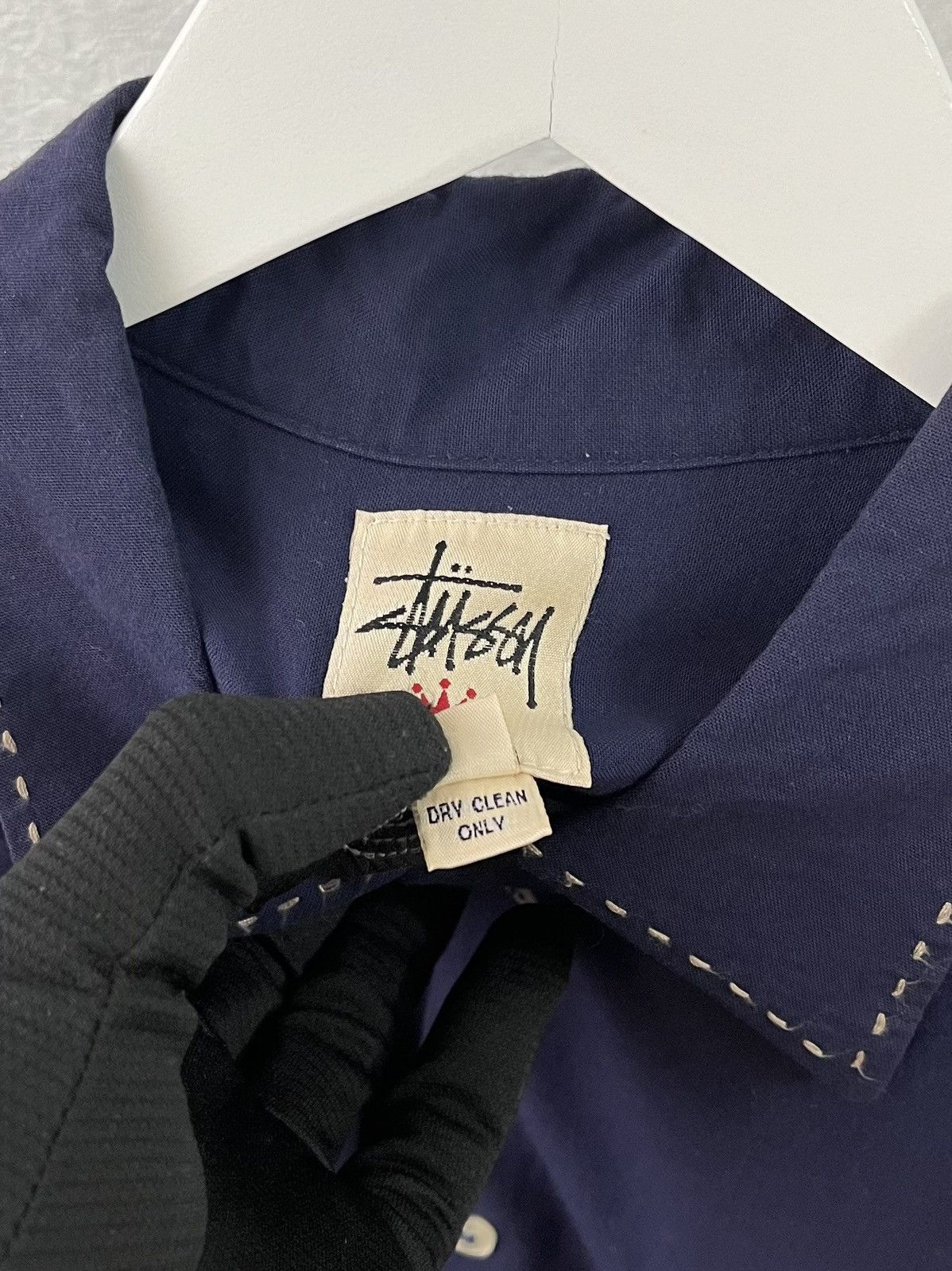 Stussy Stüssy 1990s short-sleeve rayon shirt Size US L / EU 52-54 / 3 - 7 Thumbnail