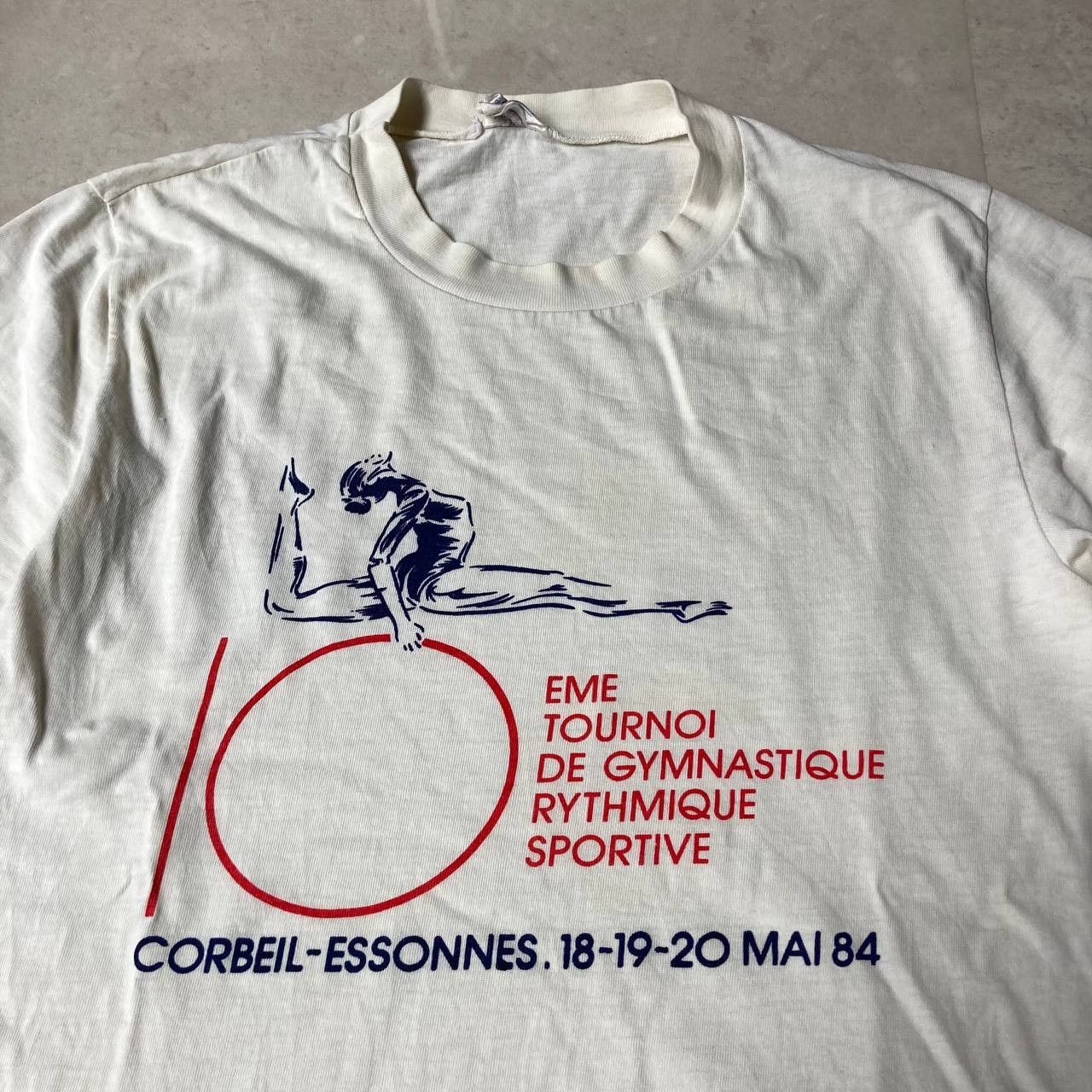 Arts & Science Vintage 80s Rhythmic Gymnastics Tournament France Size US S / EU 44-46 / 1 - 2 Thumbnail