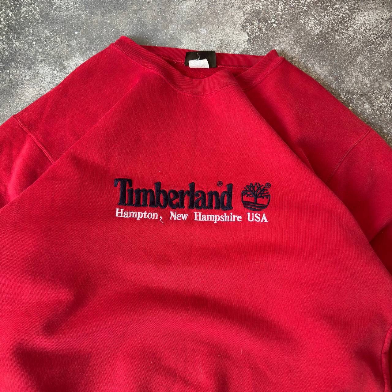 Timberland × Vintage 90s Timberland Vintage Crewneck Boxy Sweatshirt Size US L / EU 52-54 / 3 - 2 Thumbnail