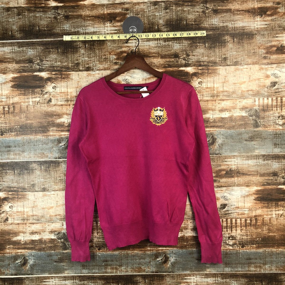 Polo Ralph Lauren DL Polo Ralph Lauren Pink Knitwear #C678 Size M / US 6-8 / IT 42-44 - 1 Thumbnail