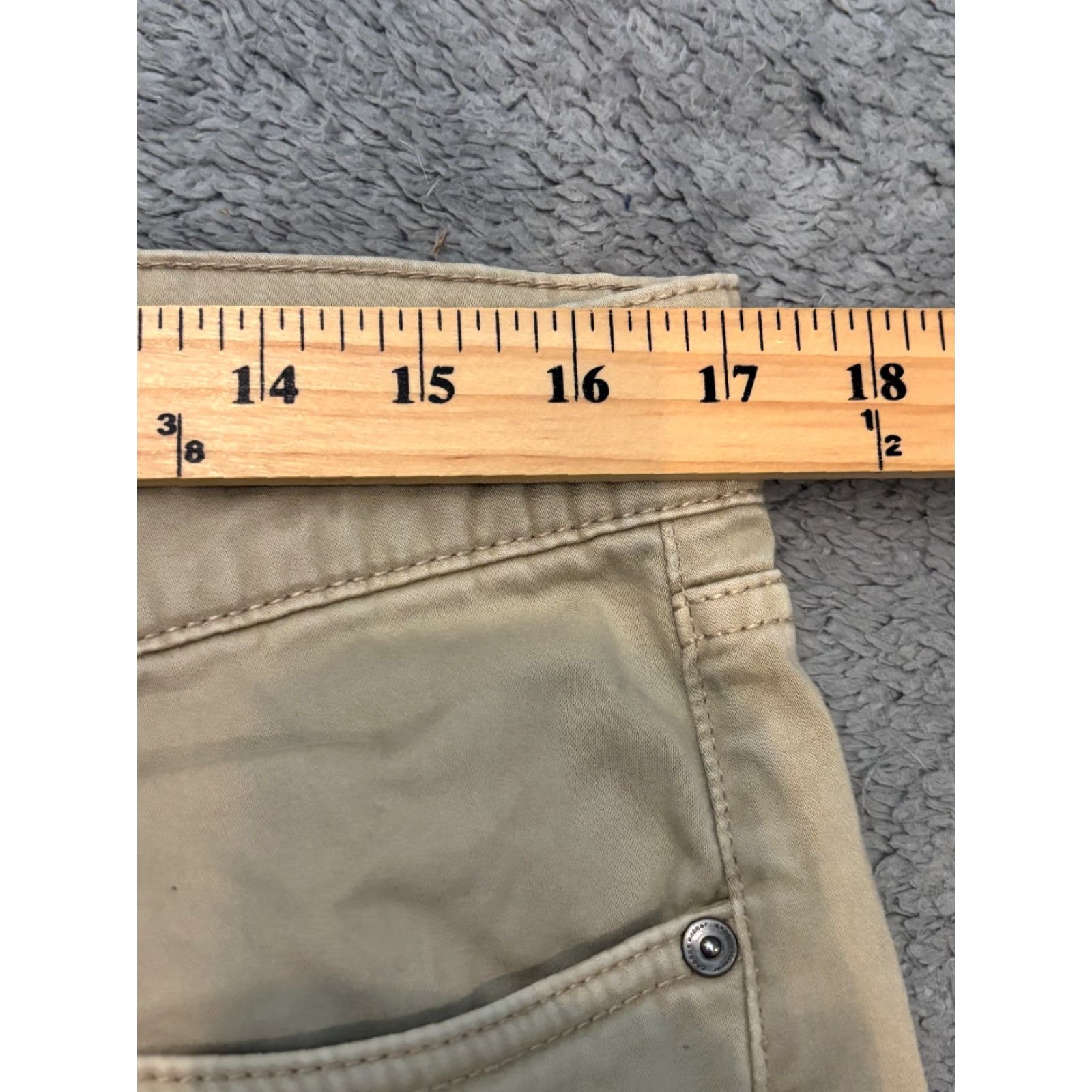 Joseph Abboud Joseph Abboud Jeans Mens 34x32 Beige Denim Classic Fit Pants Shirt? Size US 34 / EU 50 - 4 Thumbnail
