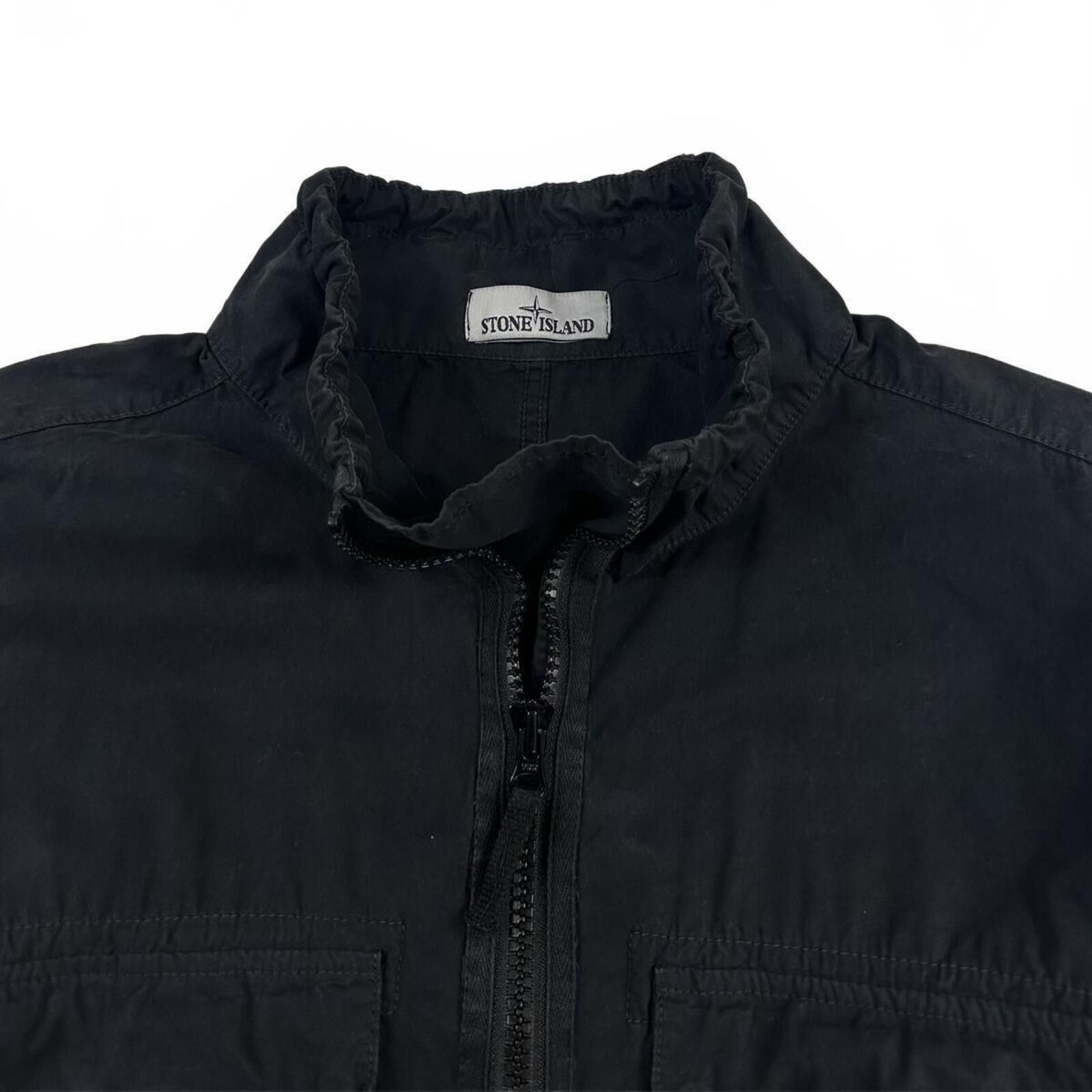 Stone Island Stone Island 1/4 Zip Smock Black Medium Size US M / EU 48-50 / 2 - 3 Thumbnail