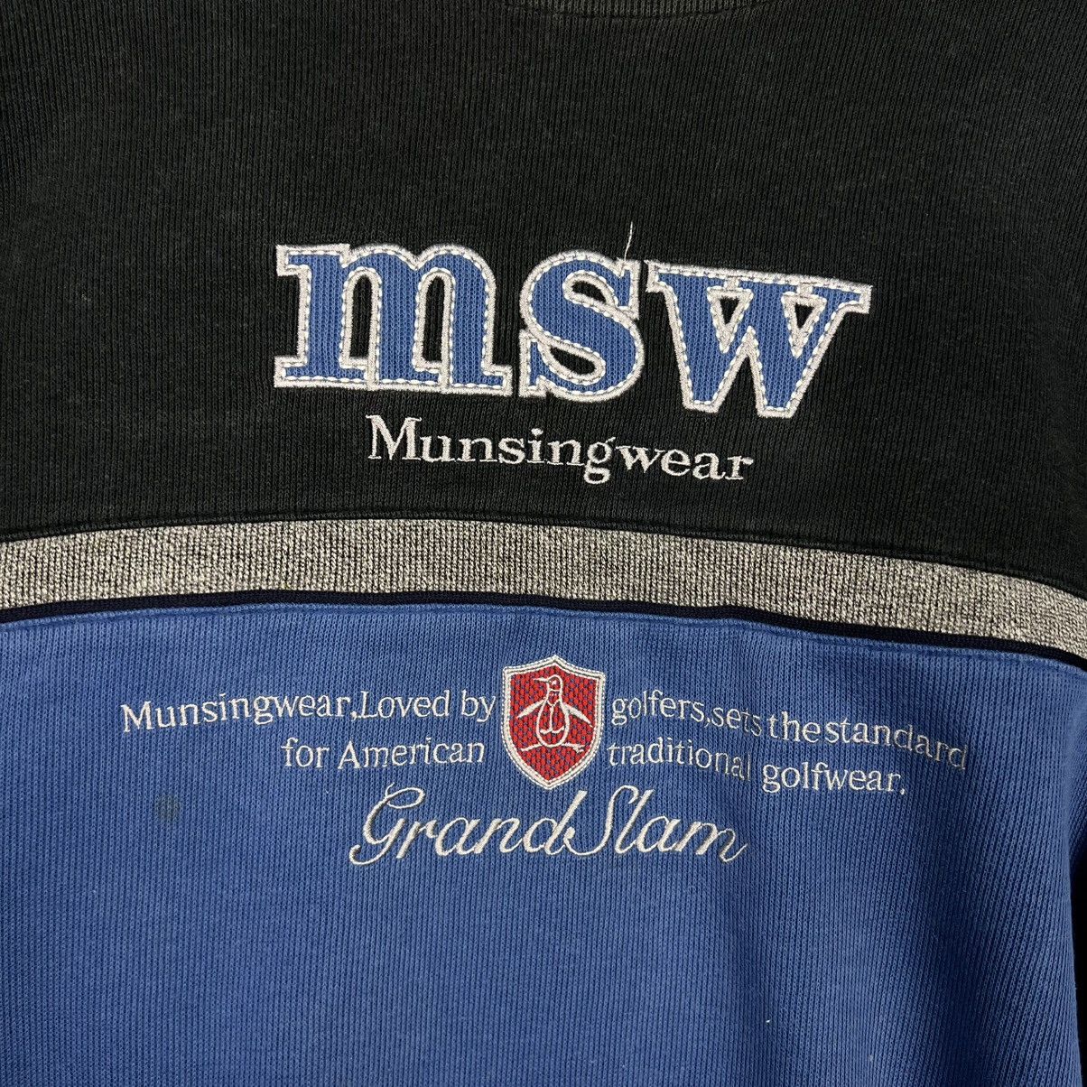 Grand Slam Vintage 90's MUNSINGWEAR Grand Slam Sweatshirt #4015-C183 Size US L / EU 52-54 / 3 - 3 Thumbnail