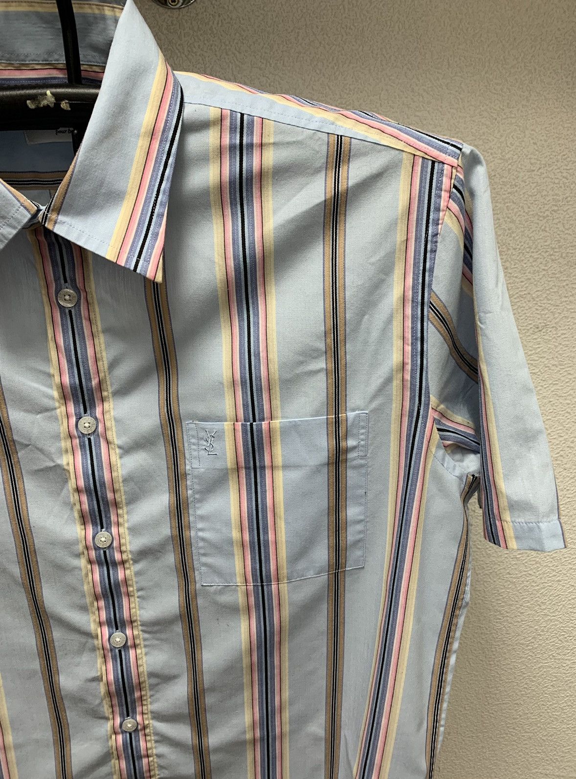 Yves Saint Laurent Yves Saint Laurent YSL shirt L sz Size US L / EU 52-54 / 3 - 4 Thumbnail