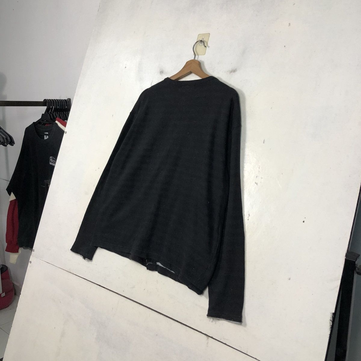 Issey Miyake 📌Vintage Snap Button Cardigan Moderm Blanket Striped Size US L / EU 52-54 / 3 - 12 Thumbnail