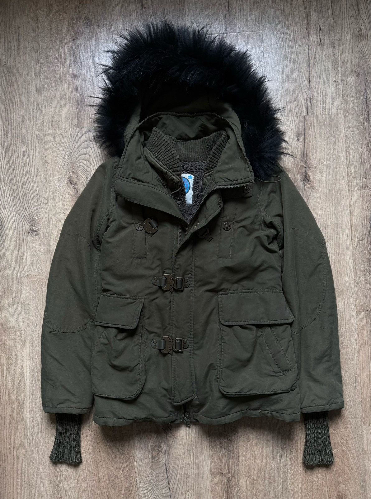 美品✨archive sly military fur modscoat y2k Sly Fur Jacket | Grailed