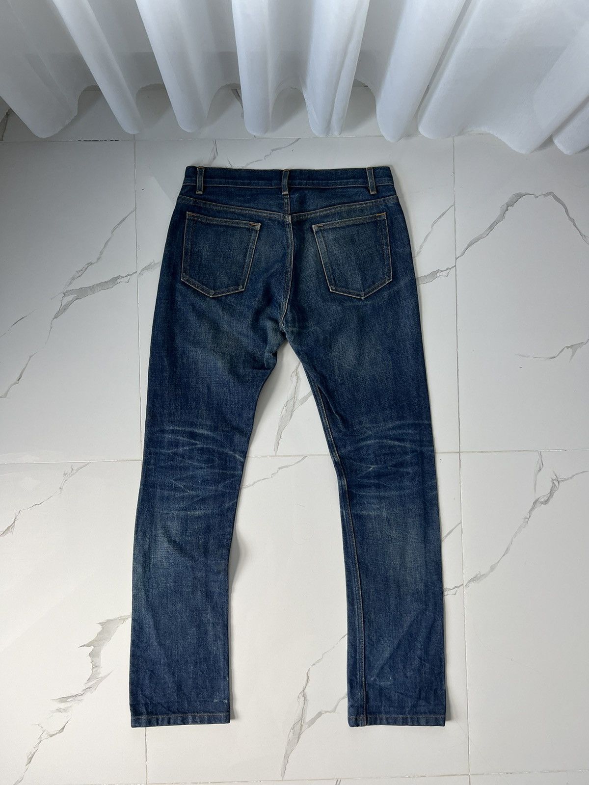 A.P.C. APC NEW CURE H SLIM JEAN TRES ETROIT Y2K SKINNY JEANS Size US 30 / EU 46 - 5 Thumbnail