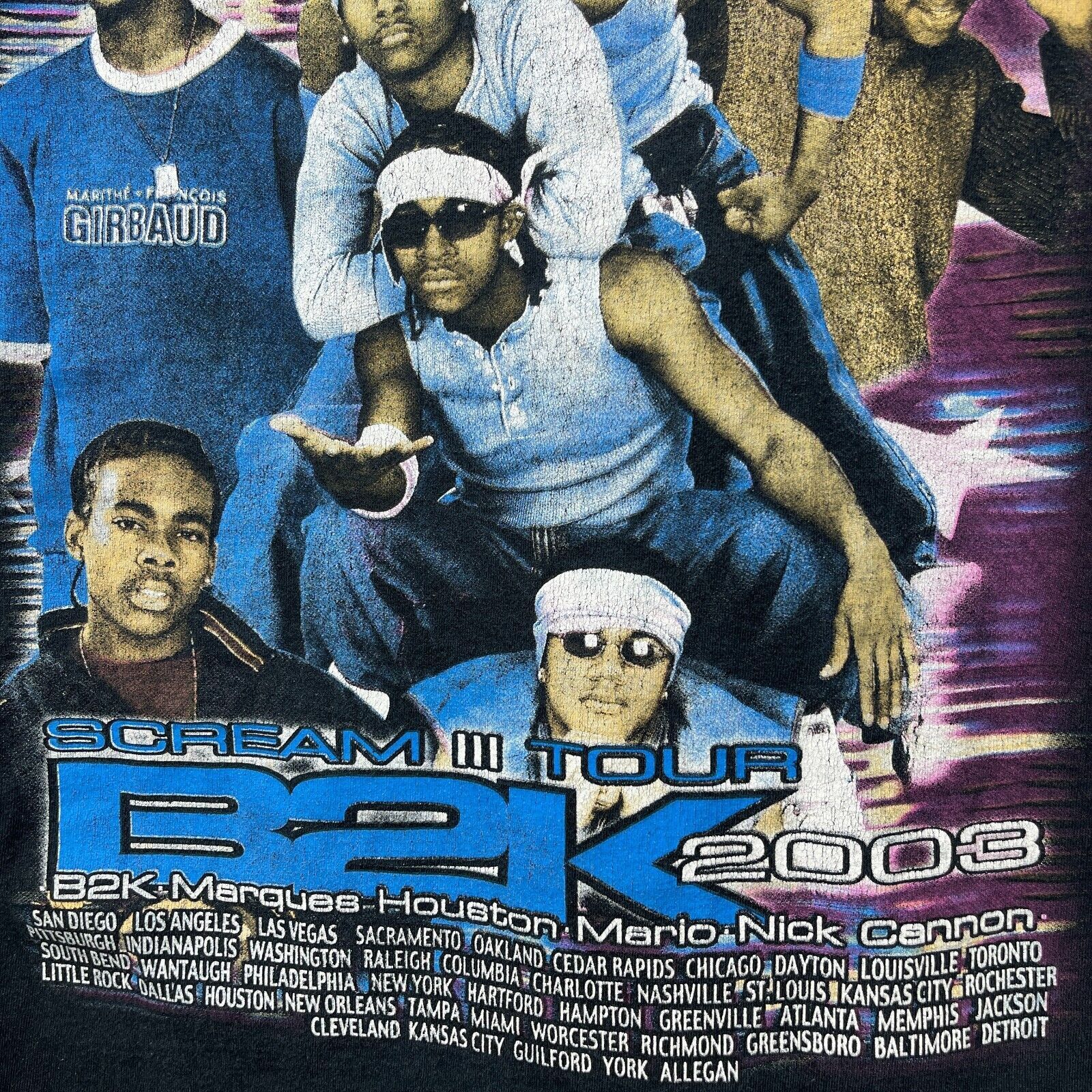Vintage Vintage 2003 B2K Scream III NickCannon Rap Tee Hip Hop Large Size US L / EU 52-54 / 3 - 15 Thumbnail