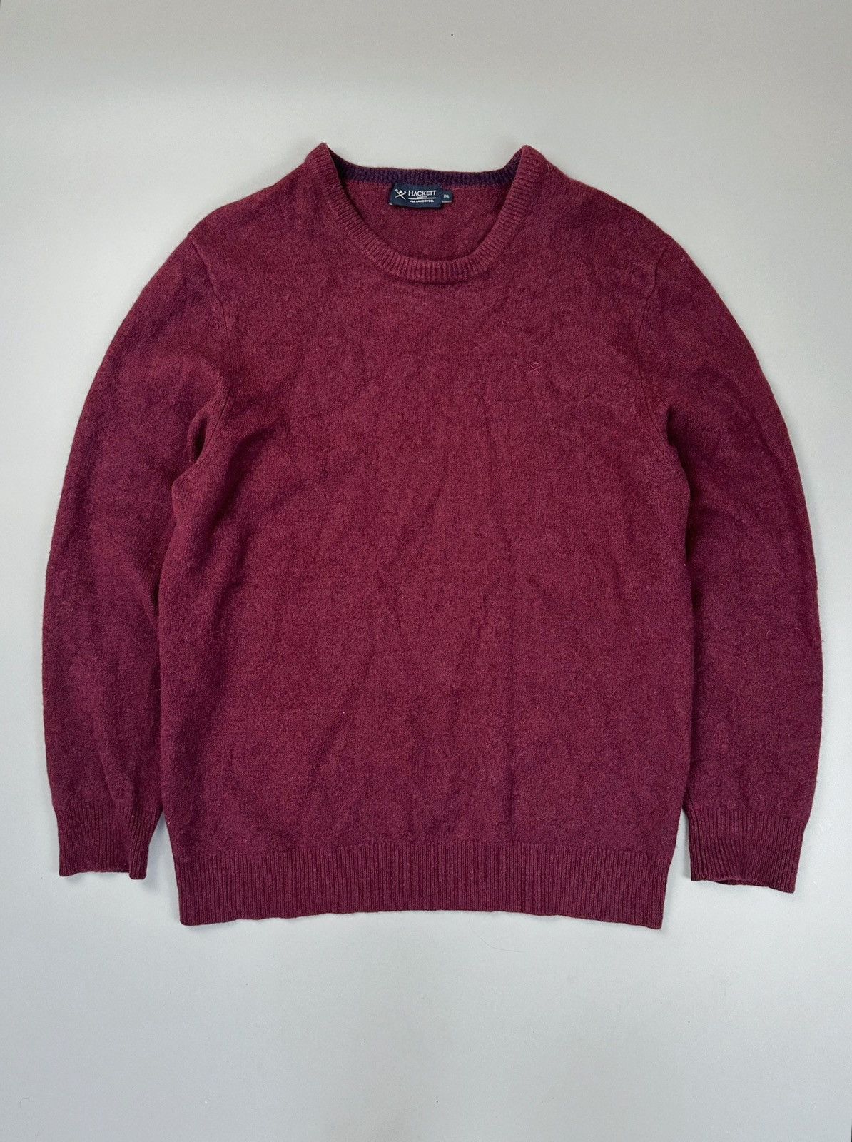 Hackett Woolen sweater dark rose Hackett Size US XL / EU 56 / 4 - 1 Thumbnail