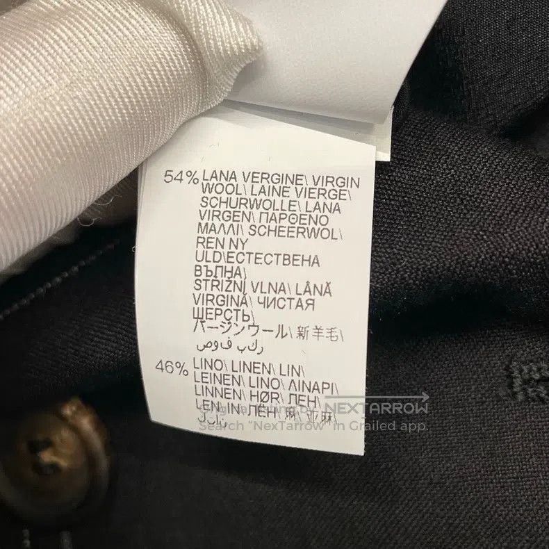 Brunello Cucinelli Brunello Cucinelli Beaded New Wool Linen Suit Jacket Size XS / US 0-2 / IT 36-38 - 5 Thumbnail