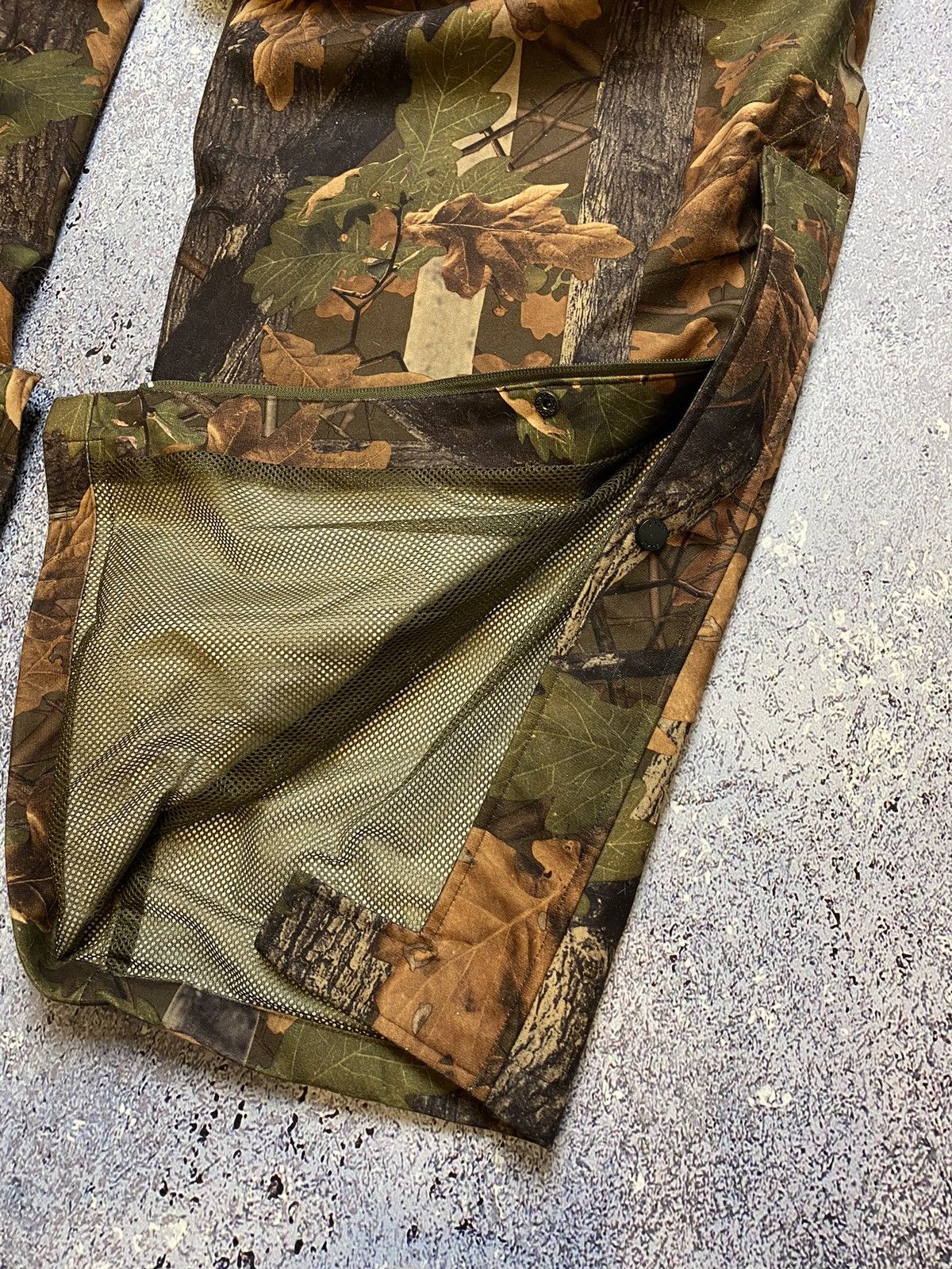 Japanese Brand × Realtree 💥JAPANESE CRAZY CAMO WATERPROOF PANTS Size US 43 - 12 Thumbnail