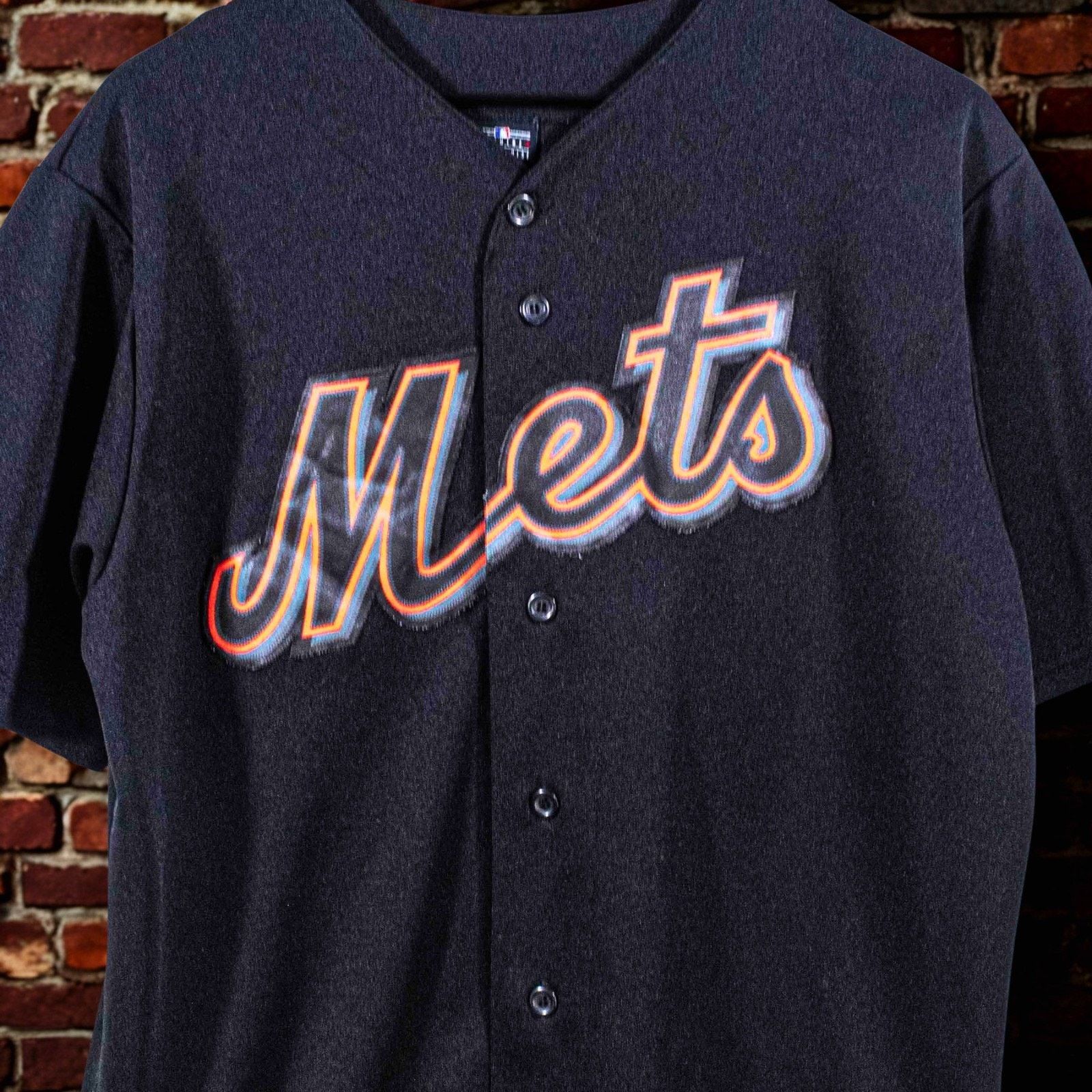 Majestic New York Mets David Wright #5 Majestic Black Alt Jersey Sz M Size US M / EU 48-50 / 2 - 16 Thumbnail