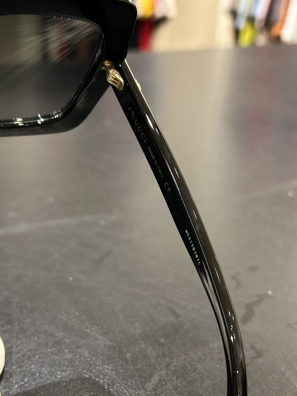 Gucci Gucci Square Frame Sunglasses Size ONE SIZE - 7 Thumbnail