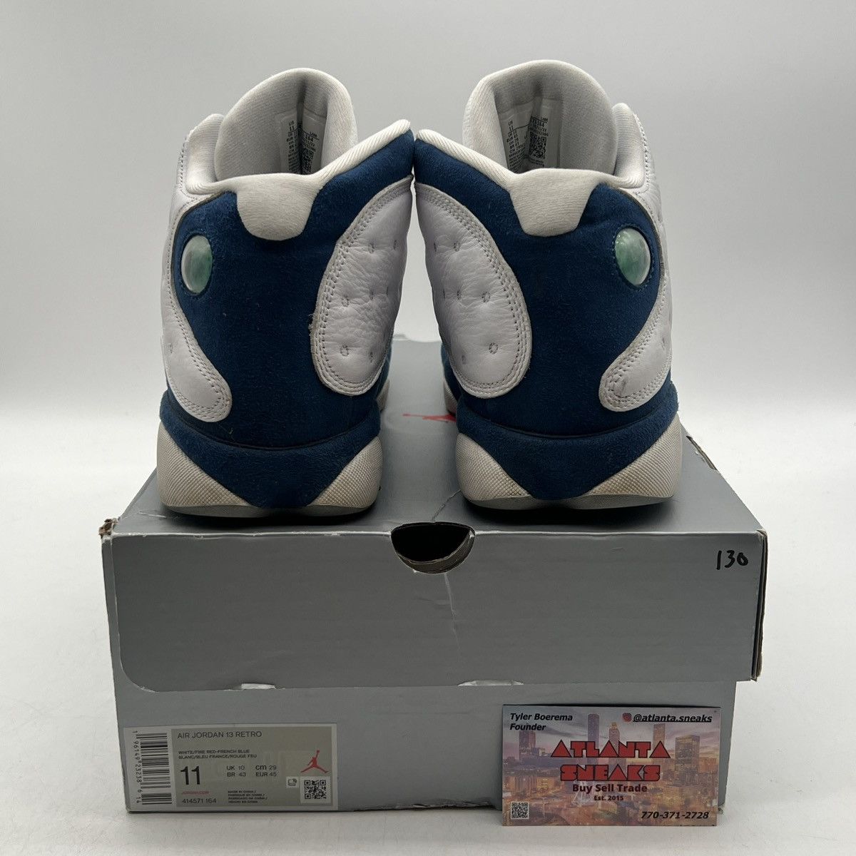 Jordan Brand Air Jordan 13 French blue Size US 11 / EU 44 - 3 Thumbnail