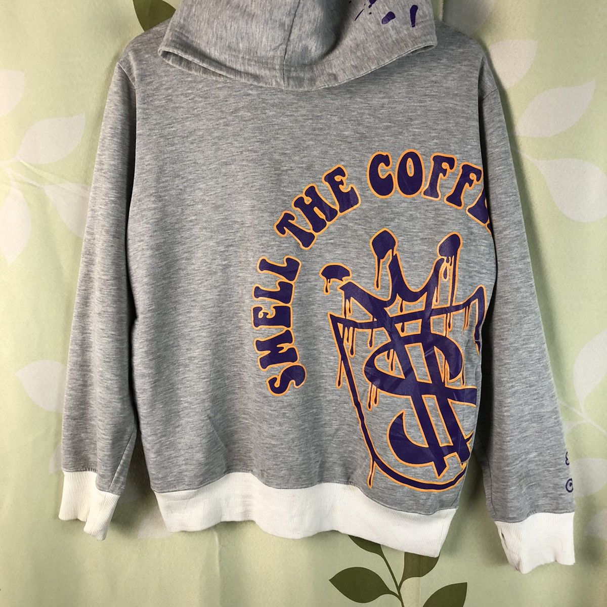 Japanese Brand × Vintage Oills Smell The Coffee Hoodie #7441 Size US M / EU 48-50 / 2 - 3 Thumbnail