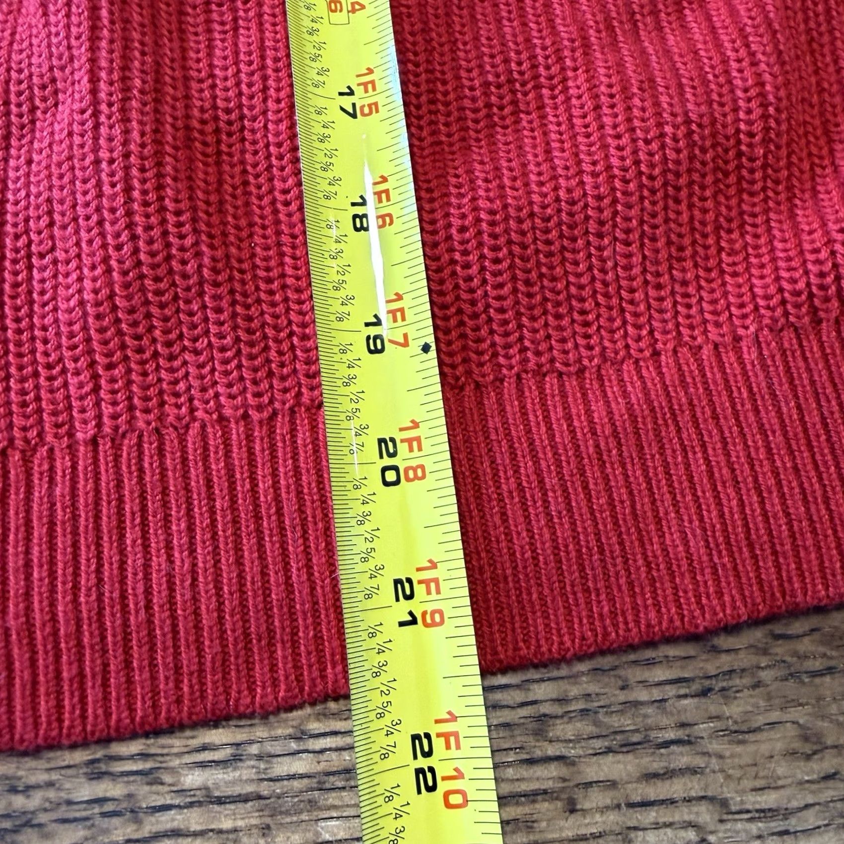 J.Crew J.CREW Button Raglan Crewneck Sweater Women’s Size S Red New CF318 Size S / US 4 / IT 40 - 5 Thumbnail