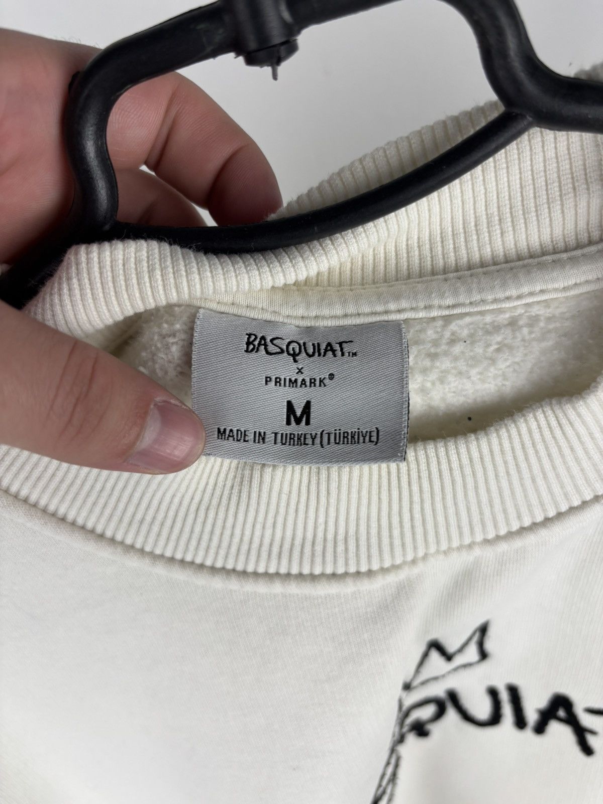 Jean-Michel Basquiat Basquiat big logo sweatshirt size M Size US M / EU 48-50 / 2 - 2 Thumbnail