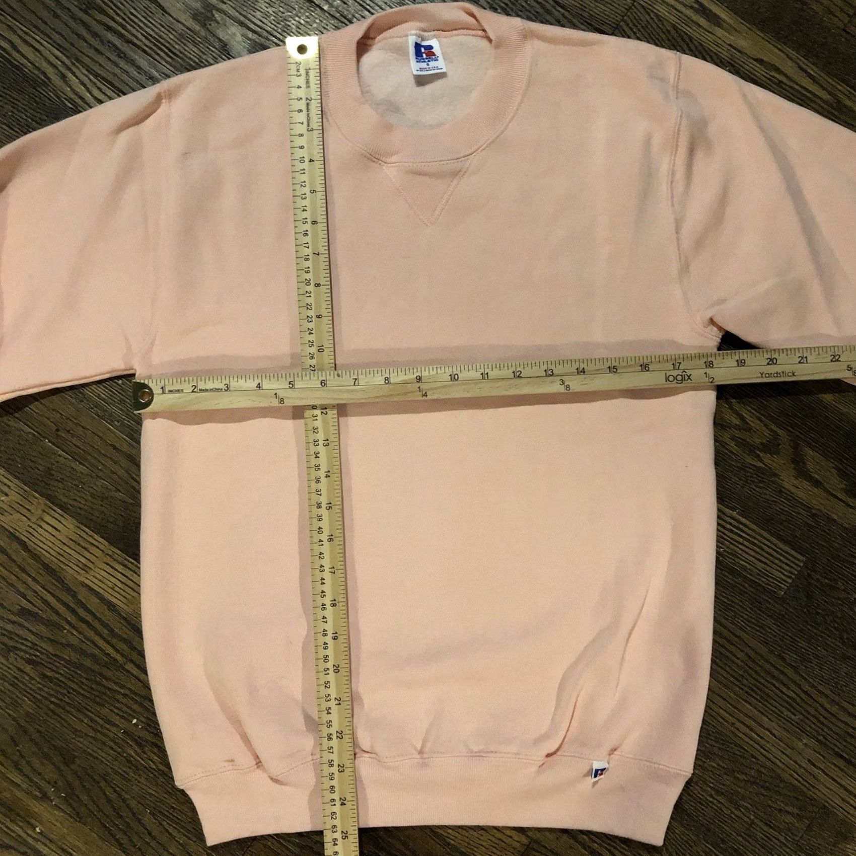 Russell Athletic VINTAGE Russell Athletic Sweatshirt Crewneck Pink S Unisex Adults 90s Y2K USA Size US S / EU 44-46 / 1 - 2 Thumbnail