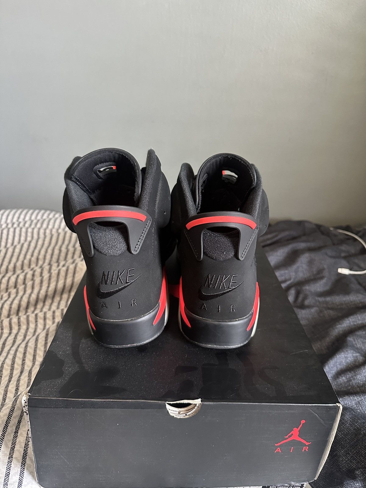 Jordan Brand Jordan Six VI Black Infared Size US 11 / EU 44 - 5 Thumbnail
