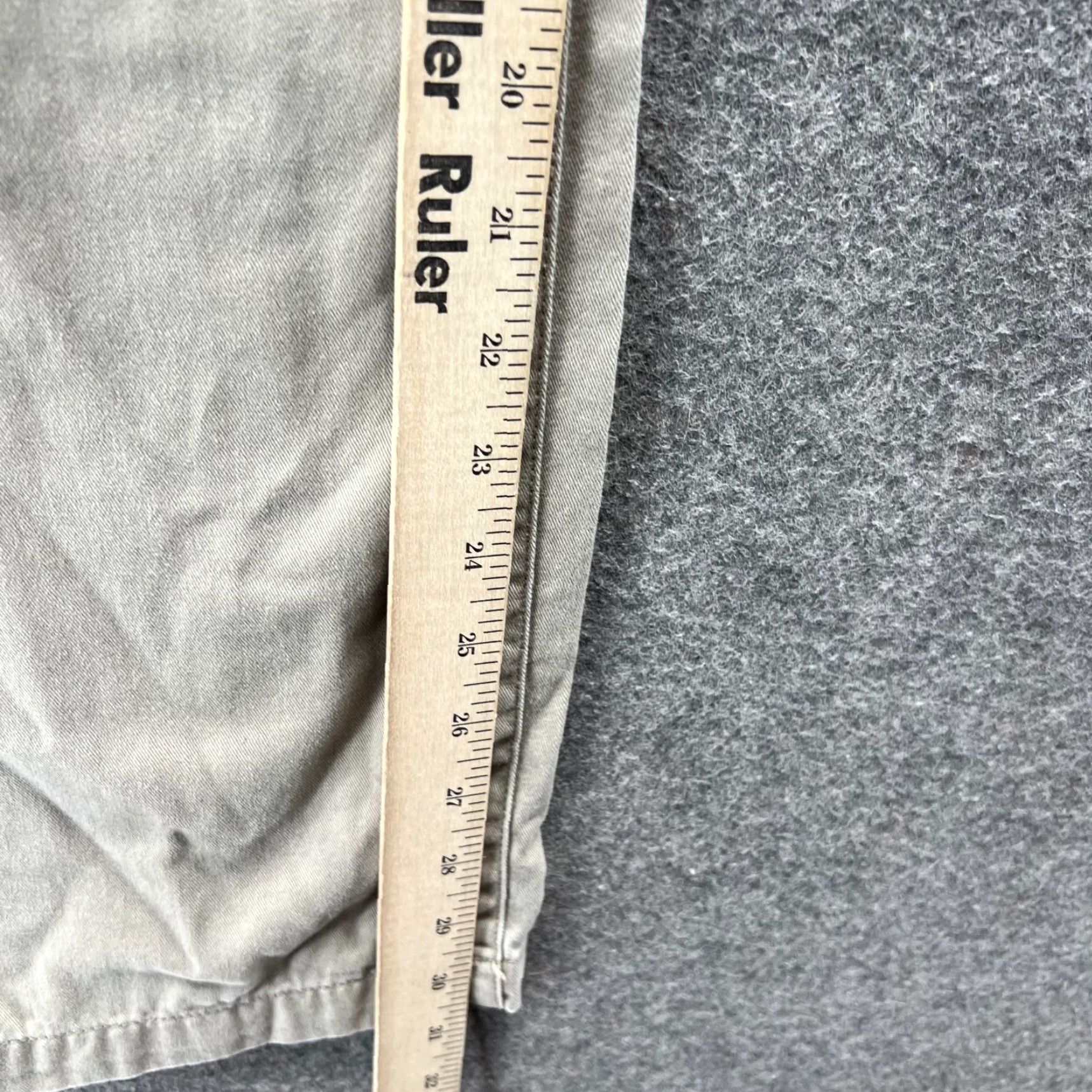 The North Face The North Face Pants Men 36 Beige Chino Flat Front Regular Waist 36 Inseam 30 Straight Pocket Solid Canvas Cotton Size US 36 / EU 52 - 4 Thumbnail