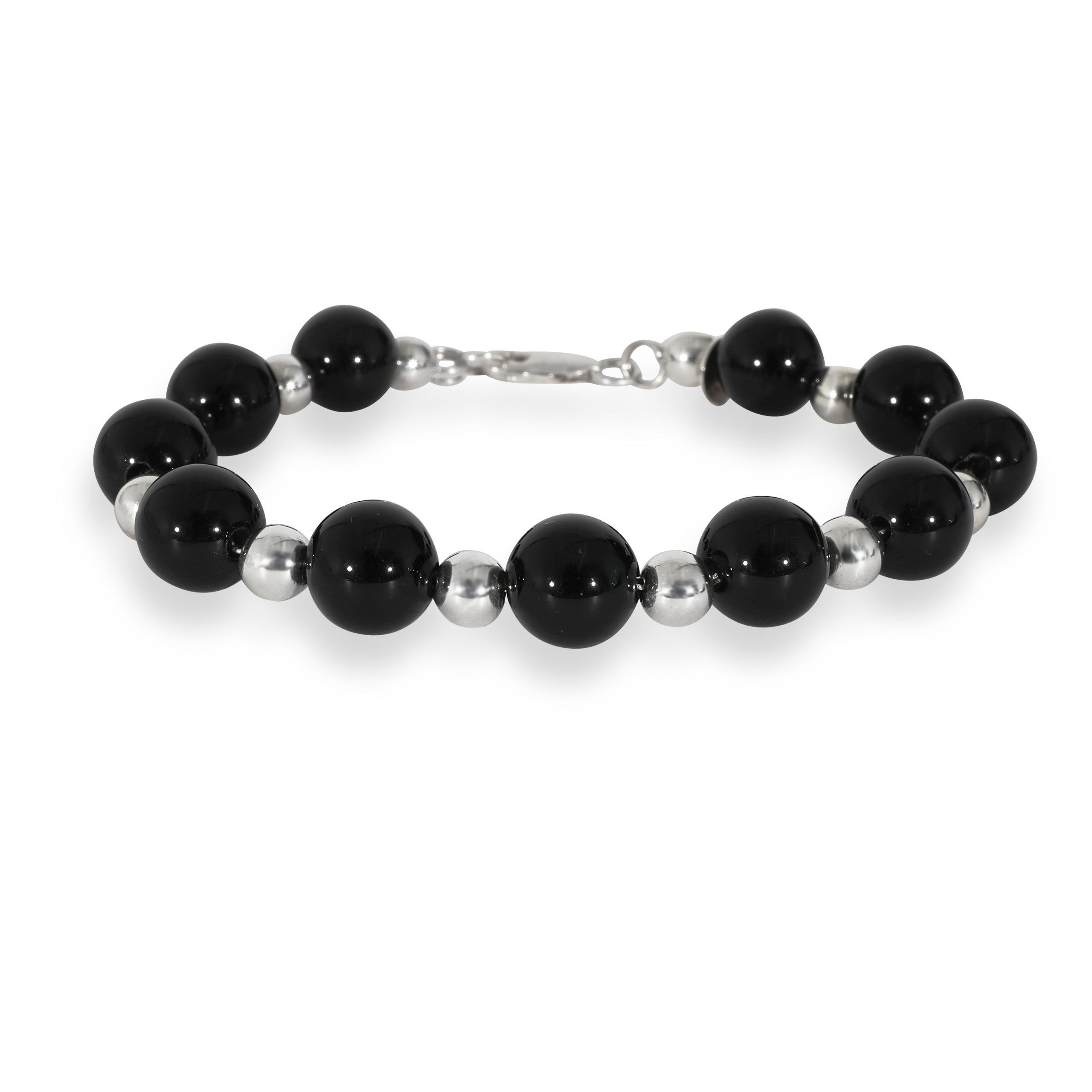 Tiffany & Co. Tiffany & Co. Onyx Bracelet in Sterling Silver Size ONE SIZE - 1 Thumbnail