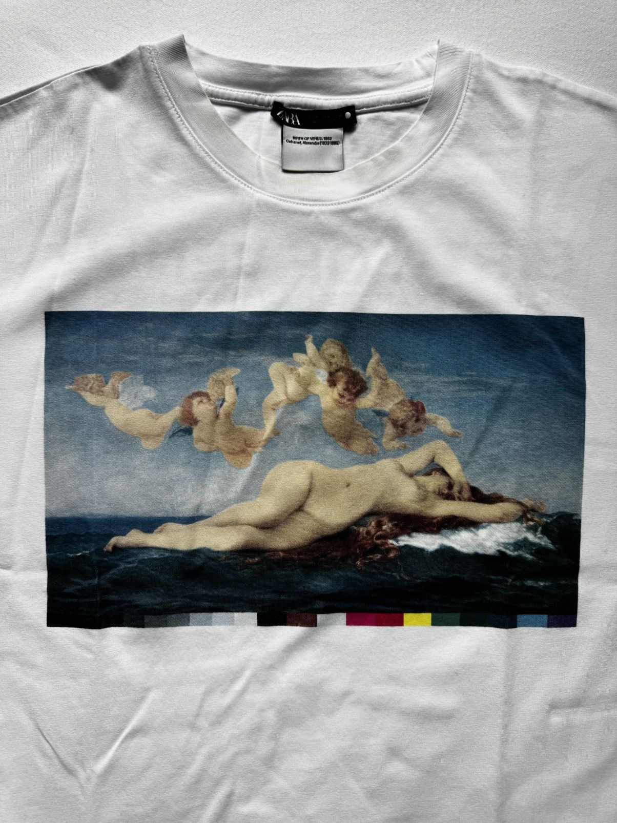 Zara Zara « Zara Birth of Venus » t-shirt Size S / US 4 / IT 40 - 3 Thumbnail