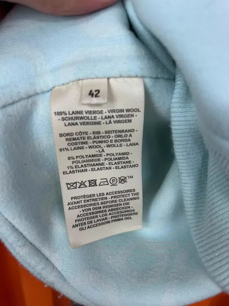 Hermes Hermes 25 Fall/Winter Baby Blue Pig Nose Style Size M / US 6-8 / IT 42-44 - 4 Thumbnail