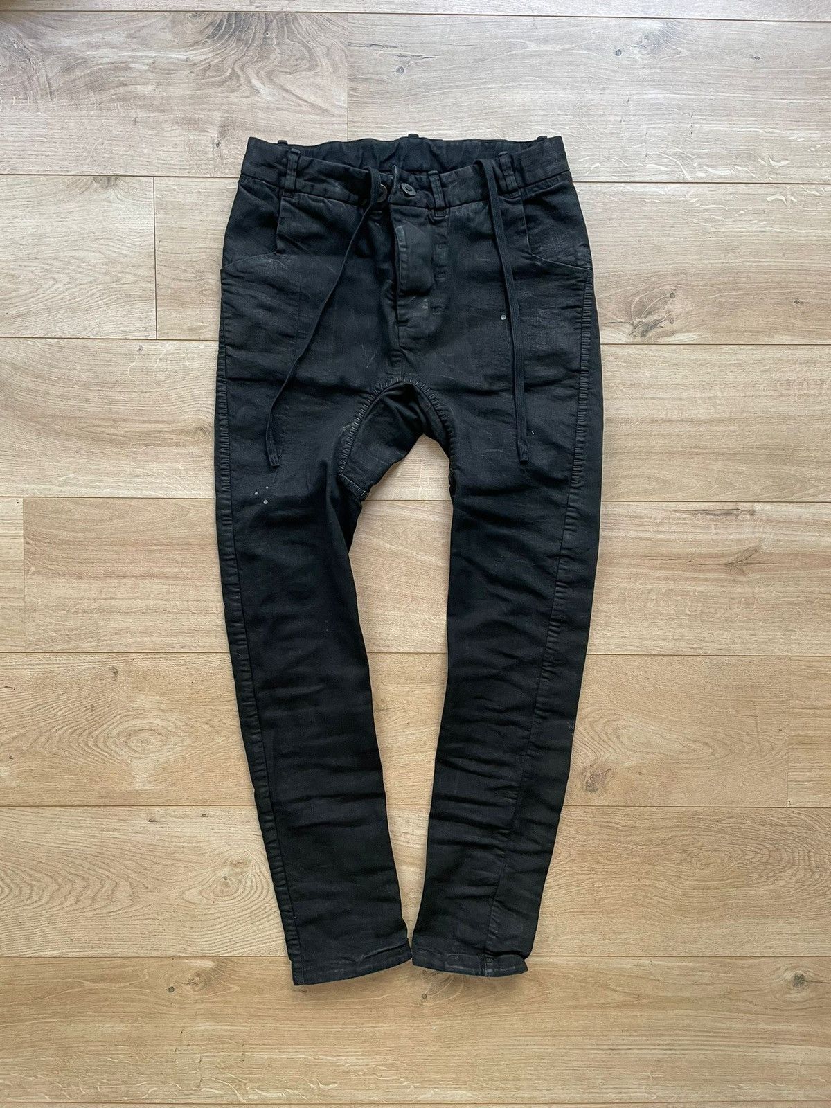 image of Boris Bidjan Saberi P14 Handstich in Black, Men's (Size 30)