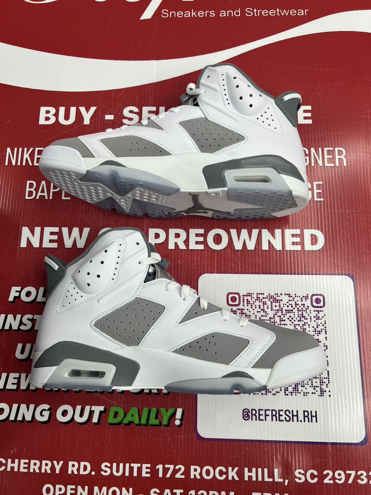 Jordan Brand Air Jordan 6 Cool Grey Size 13 Size US 13 / EU 46 - 3 Thumbnail
