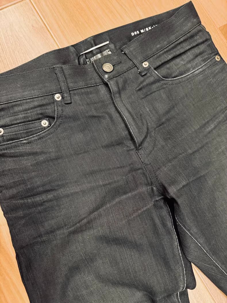 Saint Laurent Paris Saint Laurent slp14fwD02 brushed wax jeans -DMC Size US 29 - 3 Thumbnail